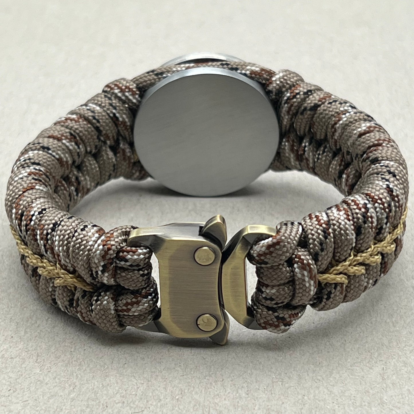 US Marine Corps bracelet-Enlisted EGA-Desert Camo & Gold