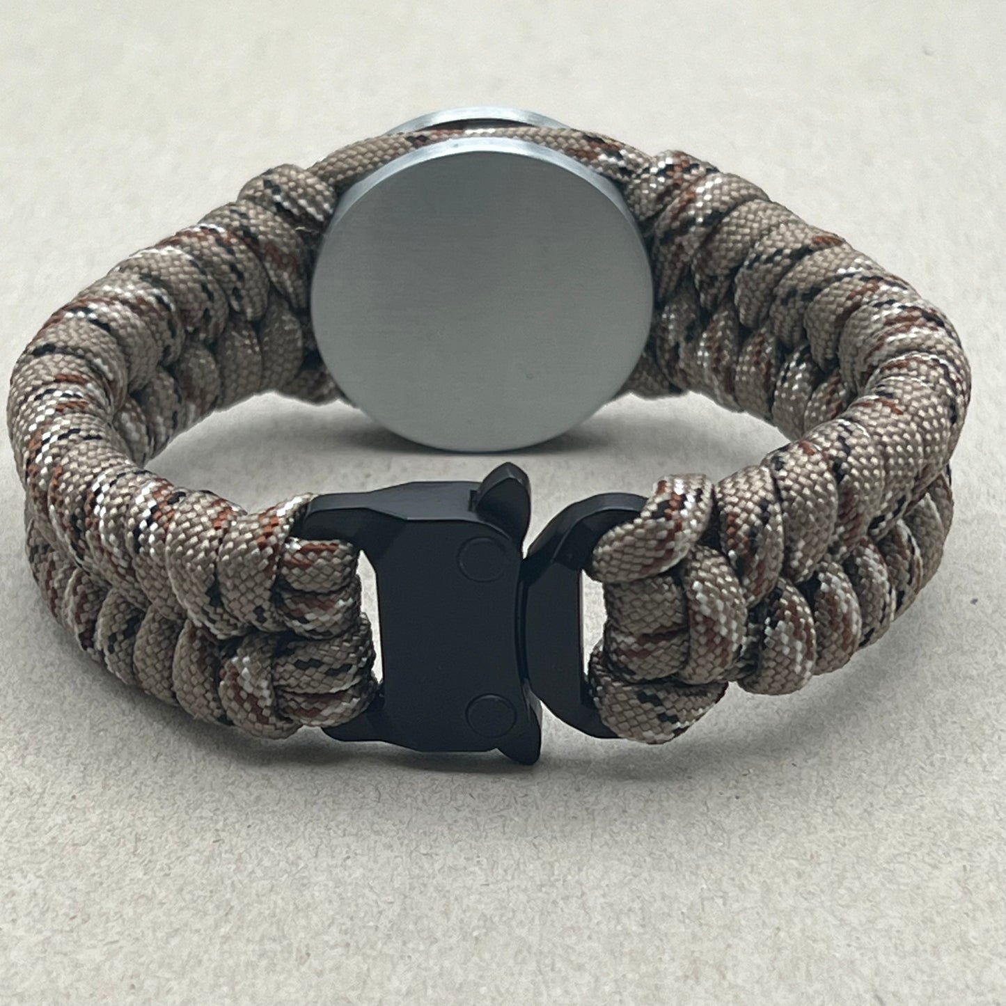 US Marine Corps bracelet-Antique Silver EGA-Desert Camo