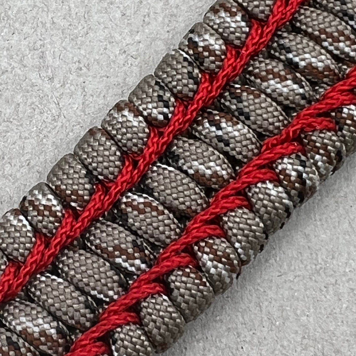 Marine Corps bracelet-Officer EGA-Desert Camo & Red