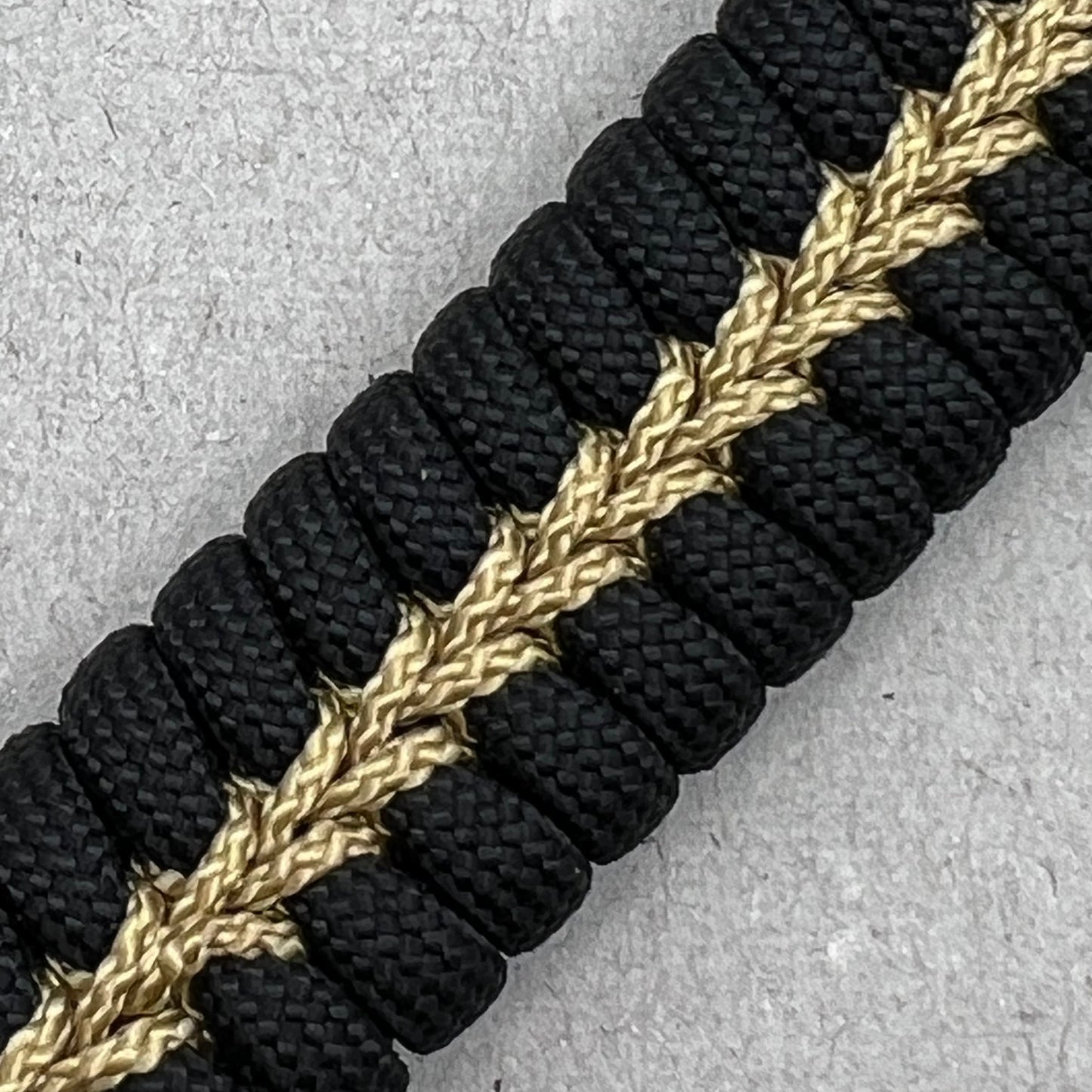 United States Navy bracelet-Black & Gold