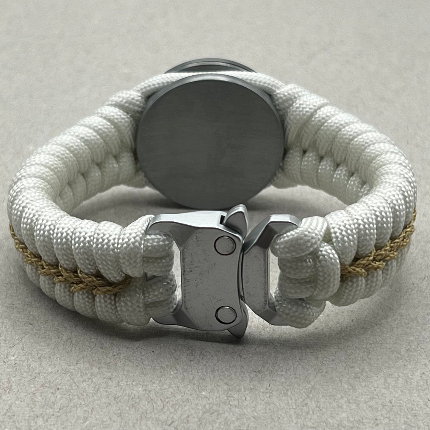 United States Navy bracelet-White & Gold