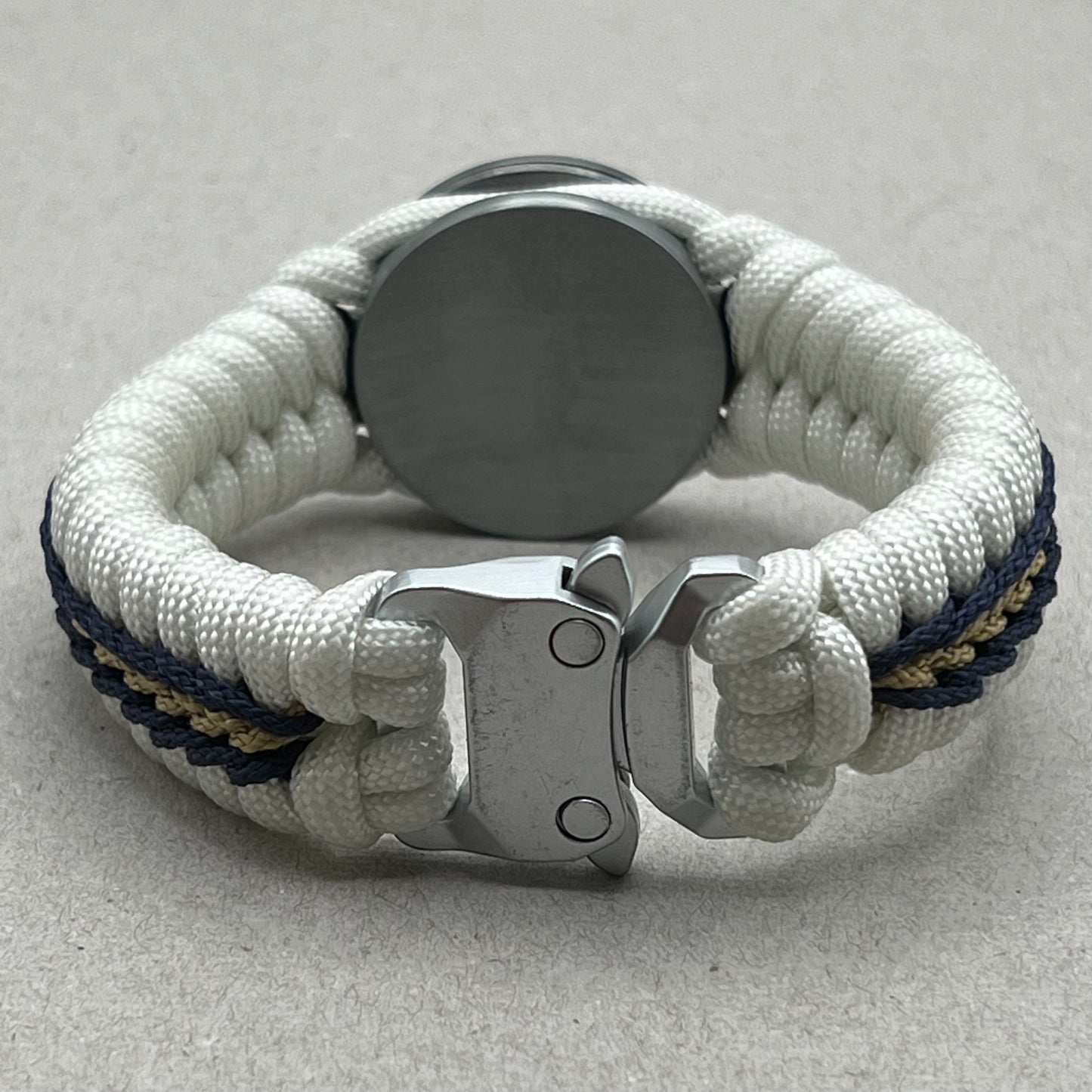 United States Navy bracelet-White, Navy Blue & Gold