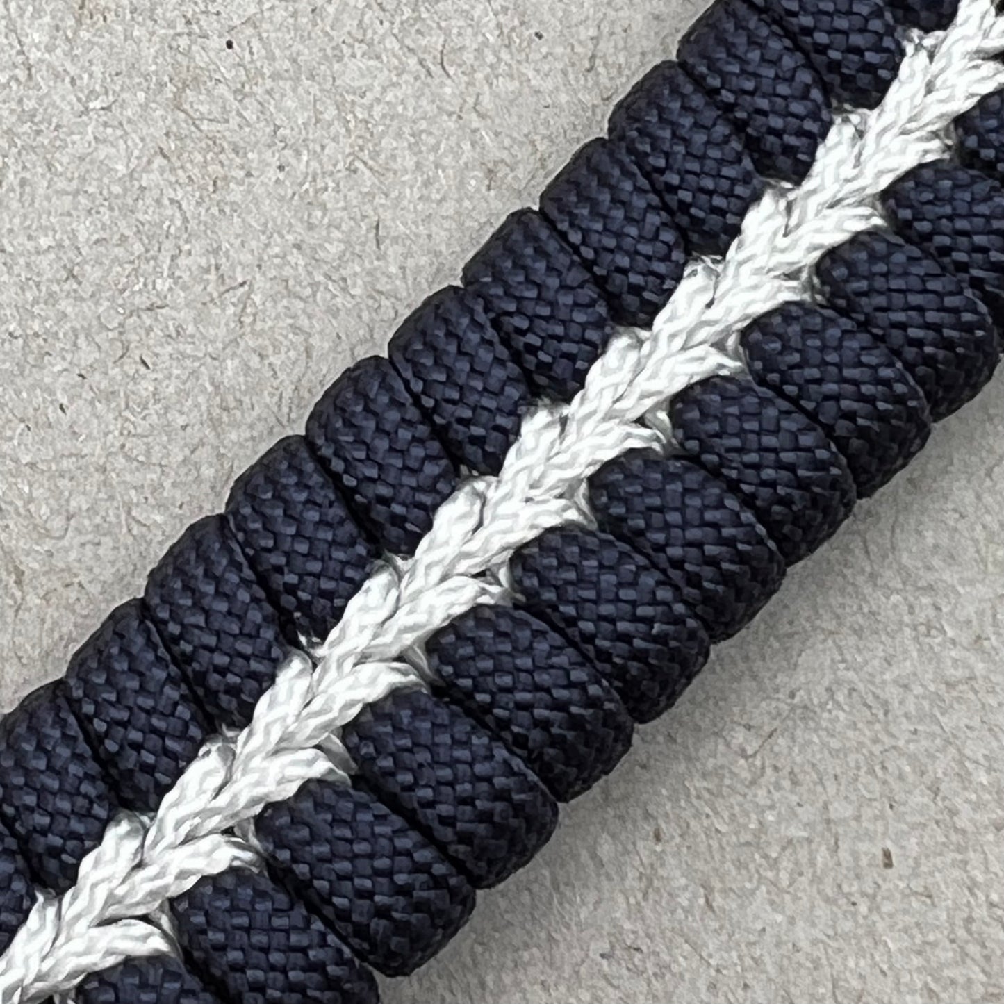 United States Navy bracelet-Navy Blue & White