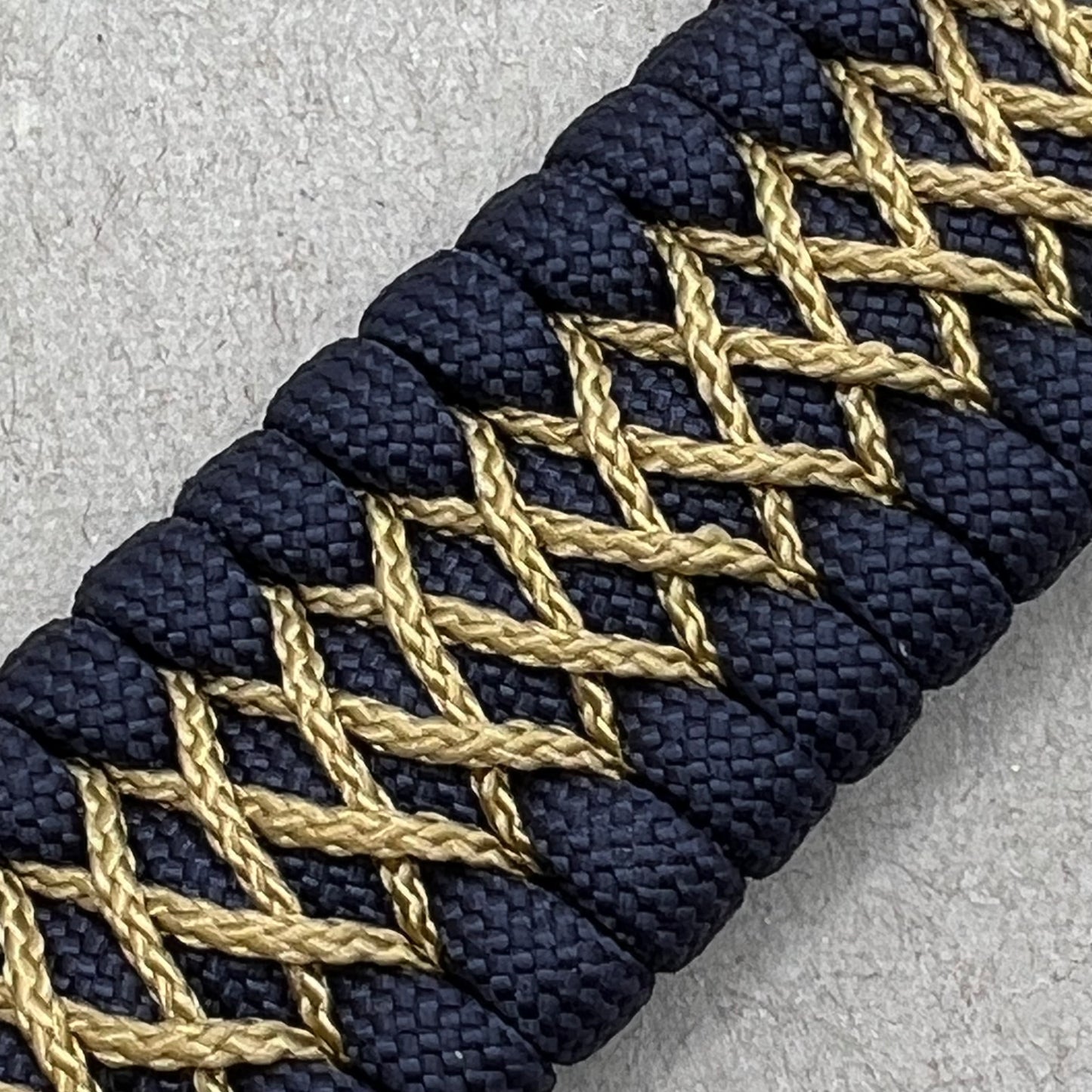 United States Navy bracelet-Navy Blue & Gold