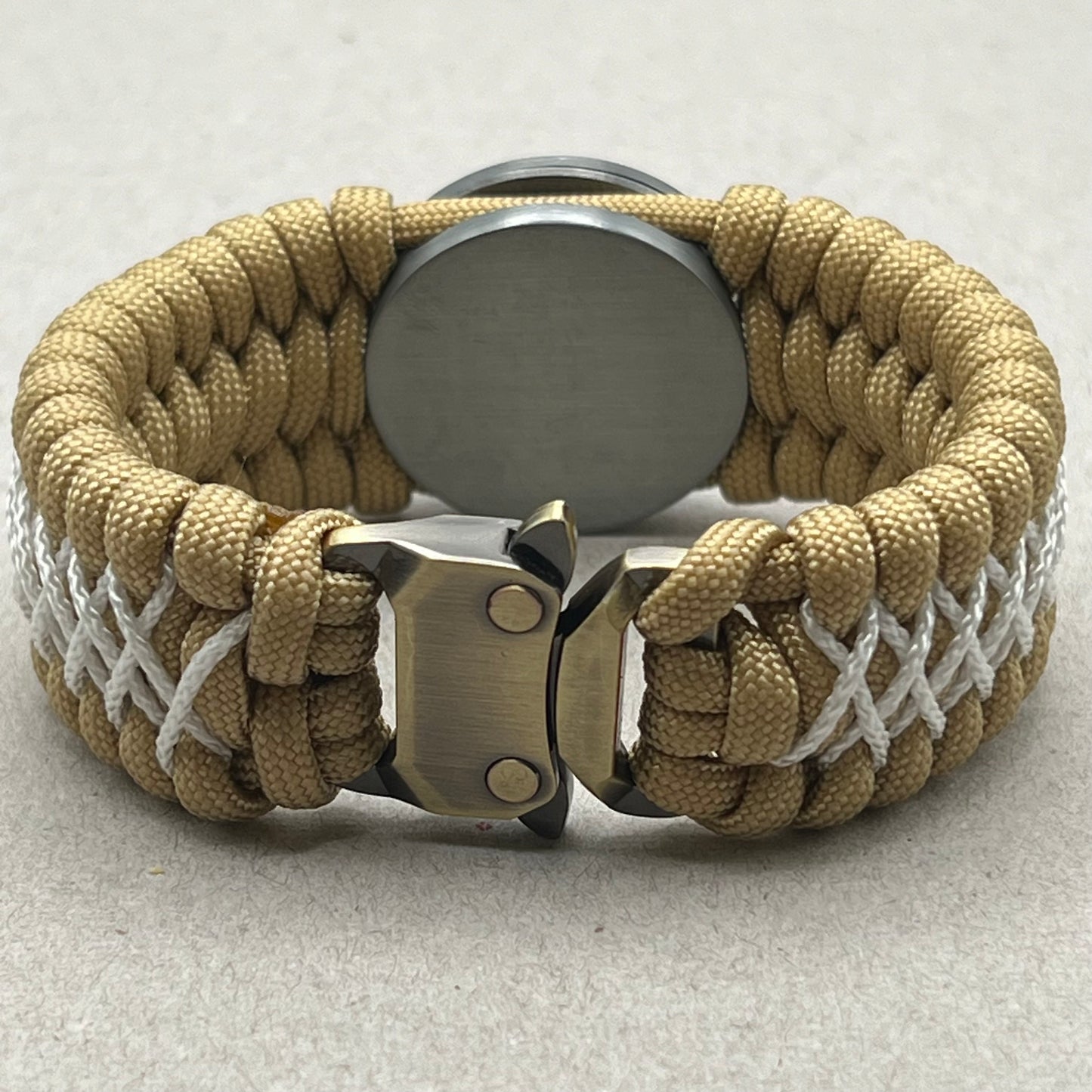 United States Navy bracelet-Gold & White