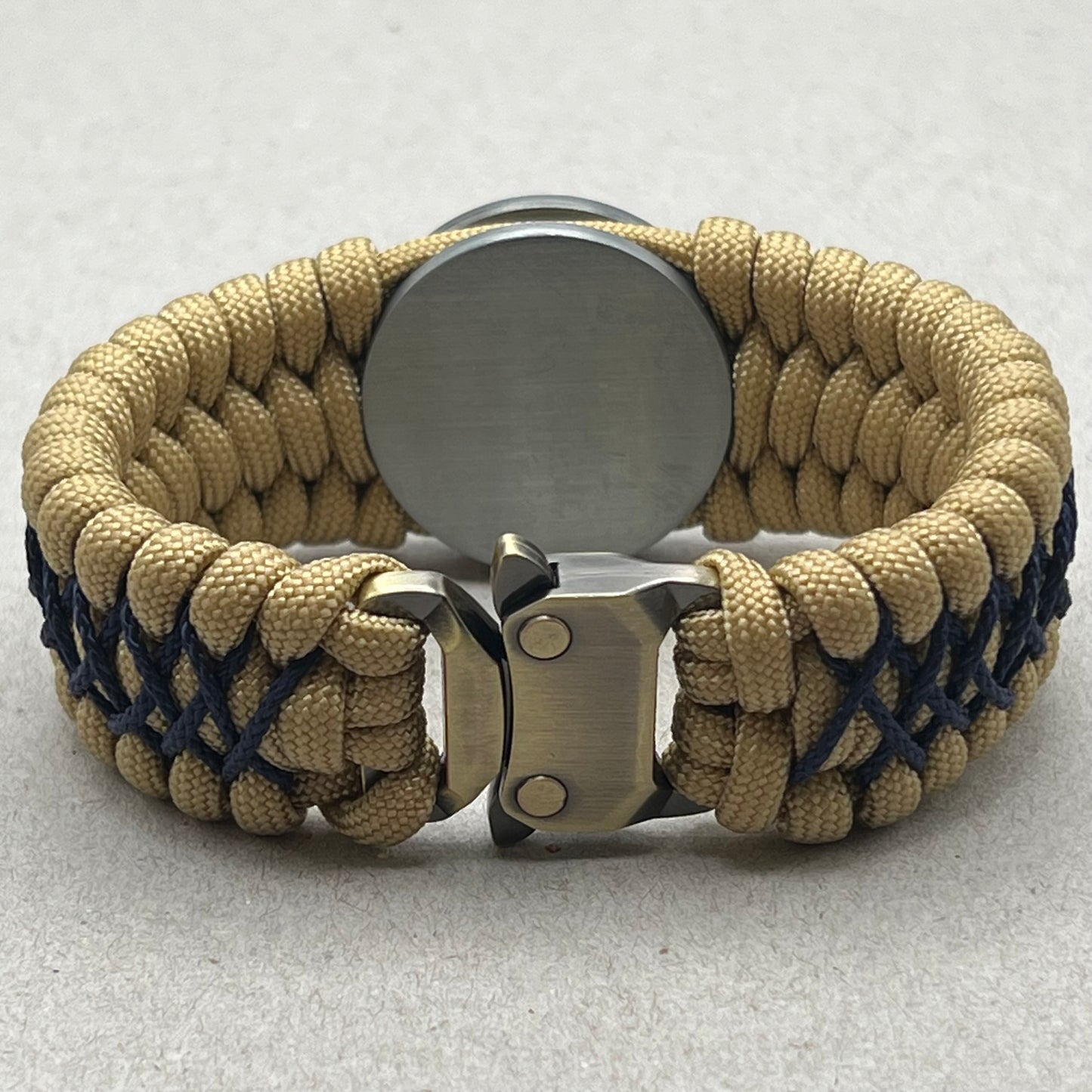 United States Navy bracelet-Gold & Navy Blue