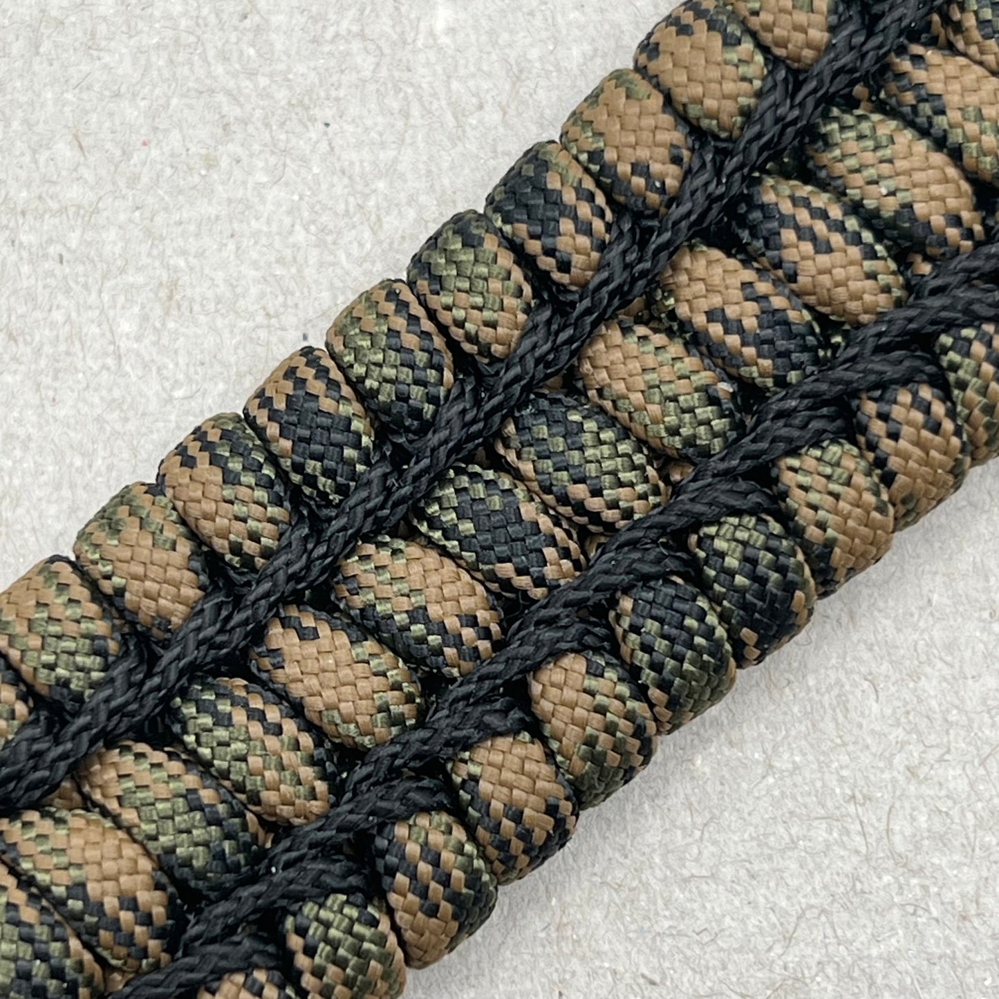 United States Army bracelet-Tactical Camo & Black