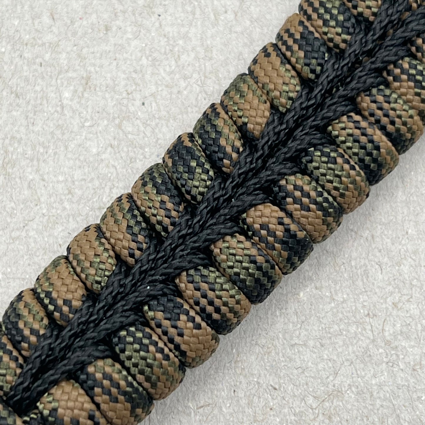 United States Army bracelet-Tactical Camo & Black