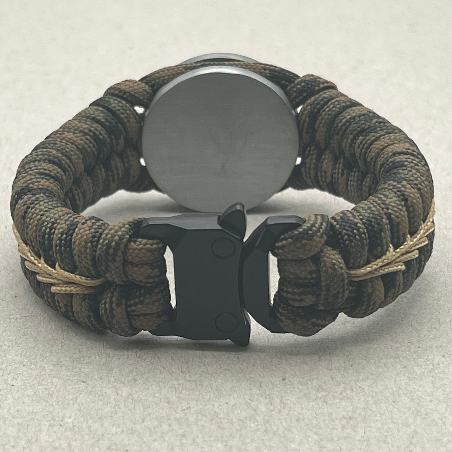 United States Army bracelet-Tactical Camo & Bronze