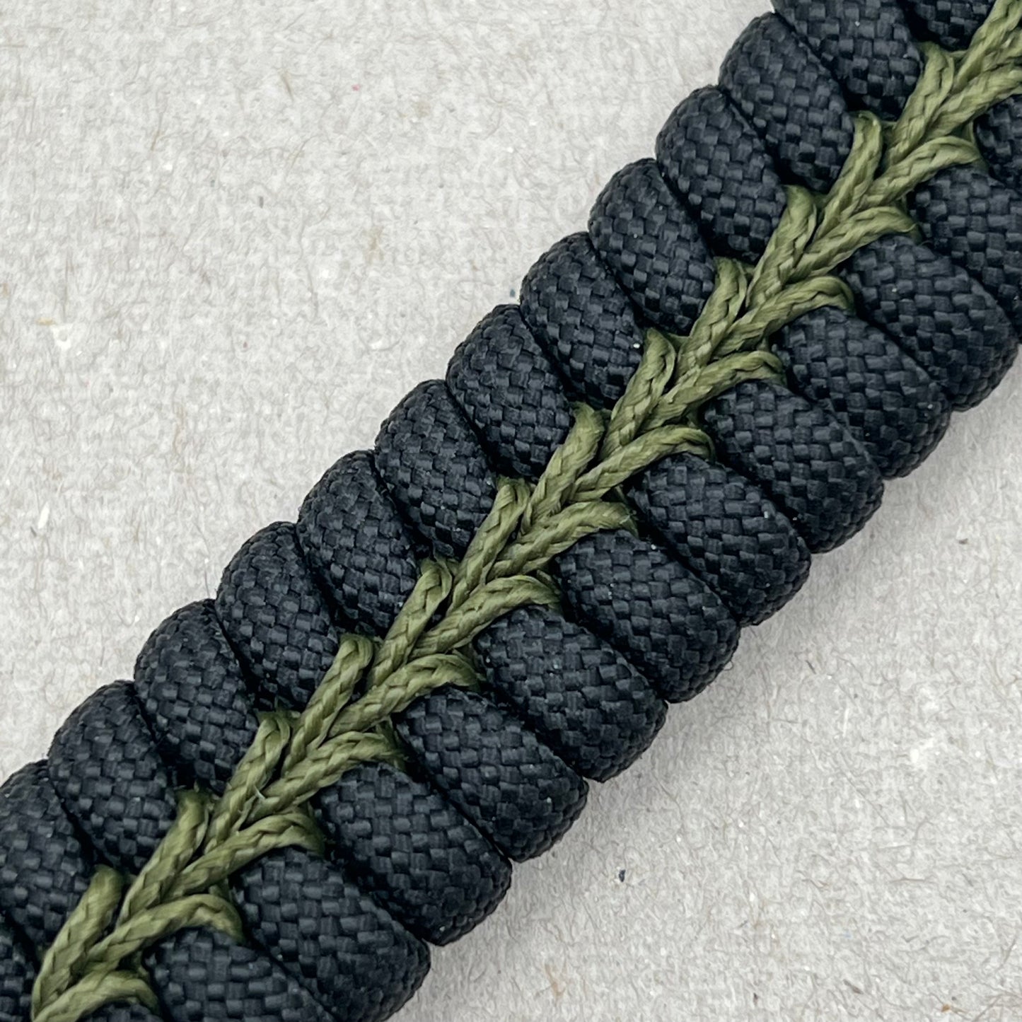 United States Army bracelet-Black & Olive Drab