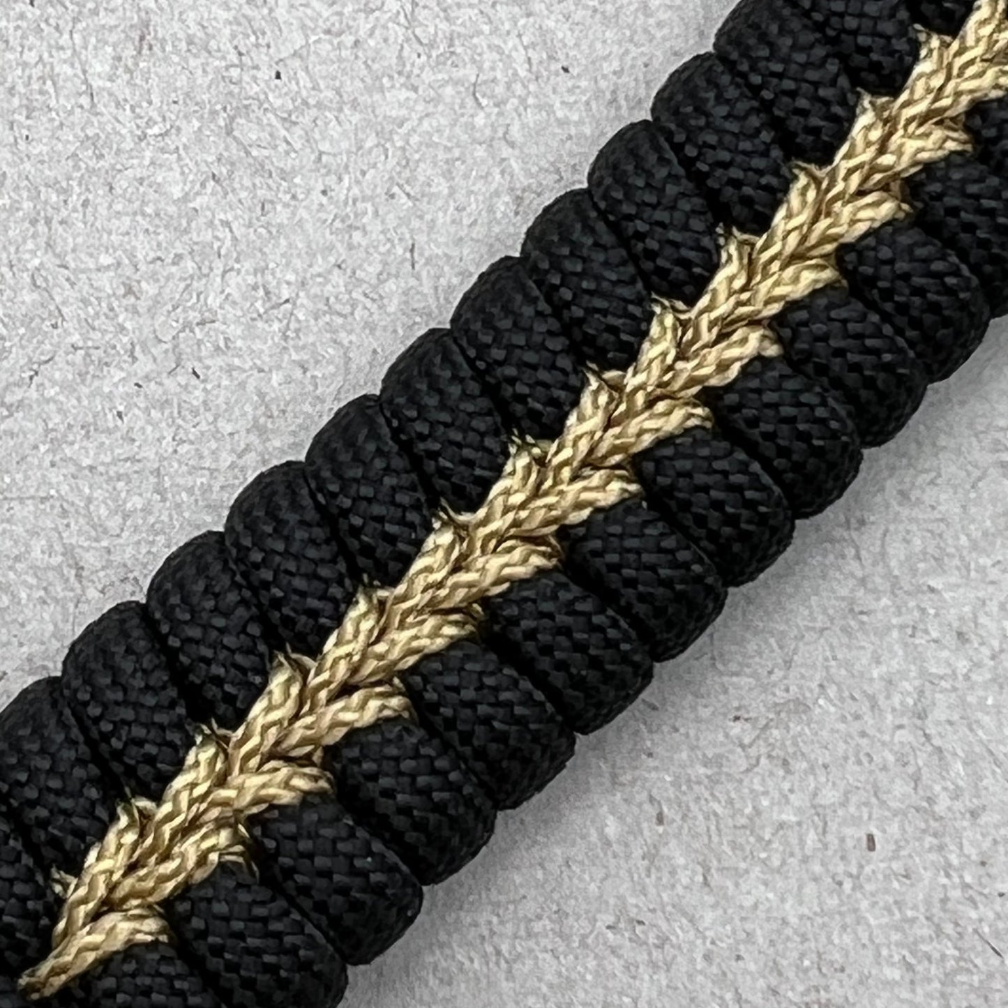 United States Army bracelet-Black & Gold