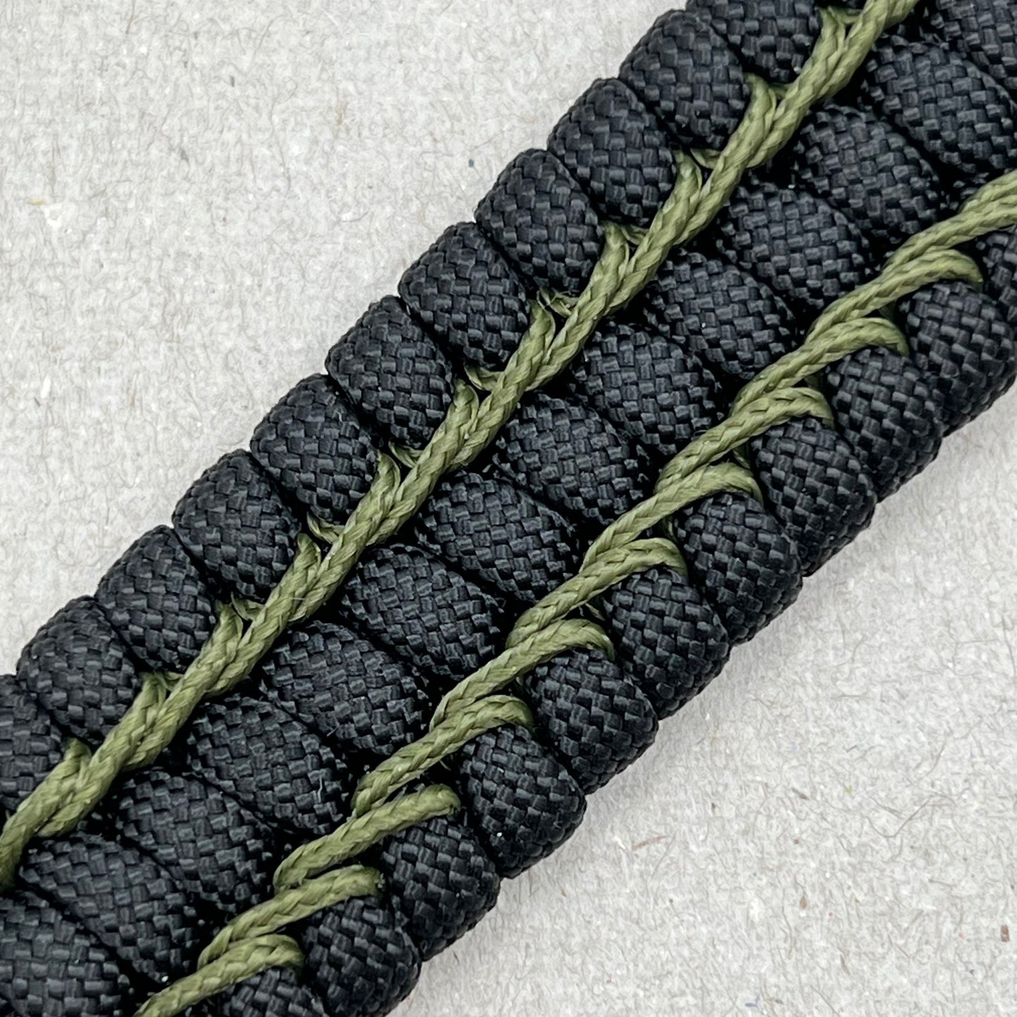 United States Army bracelet-Black & Olive Drab