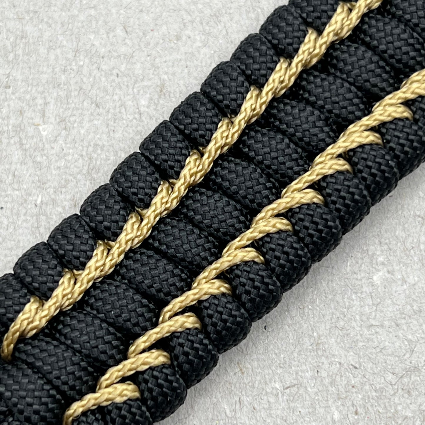 United States Army bracelet-Black & Gold