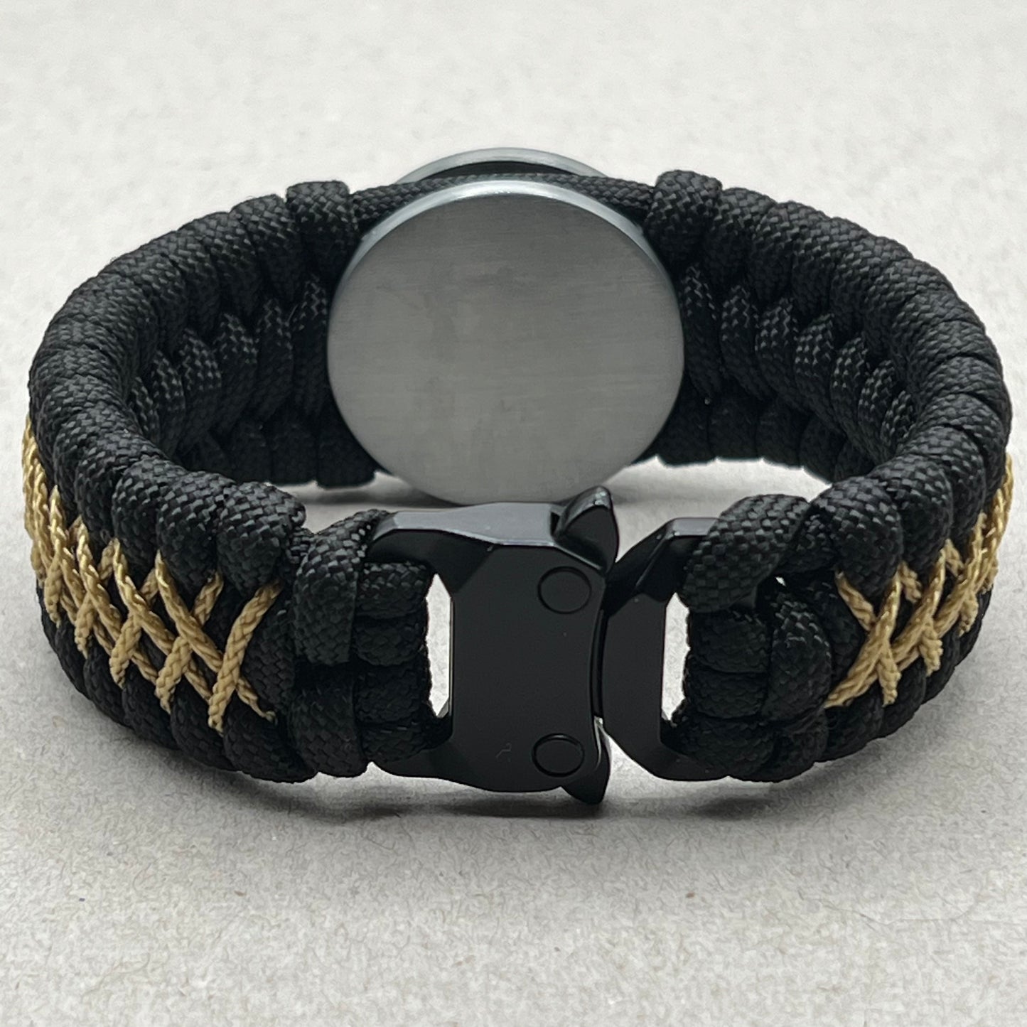 United States Army bracelet-Black & Gold