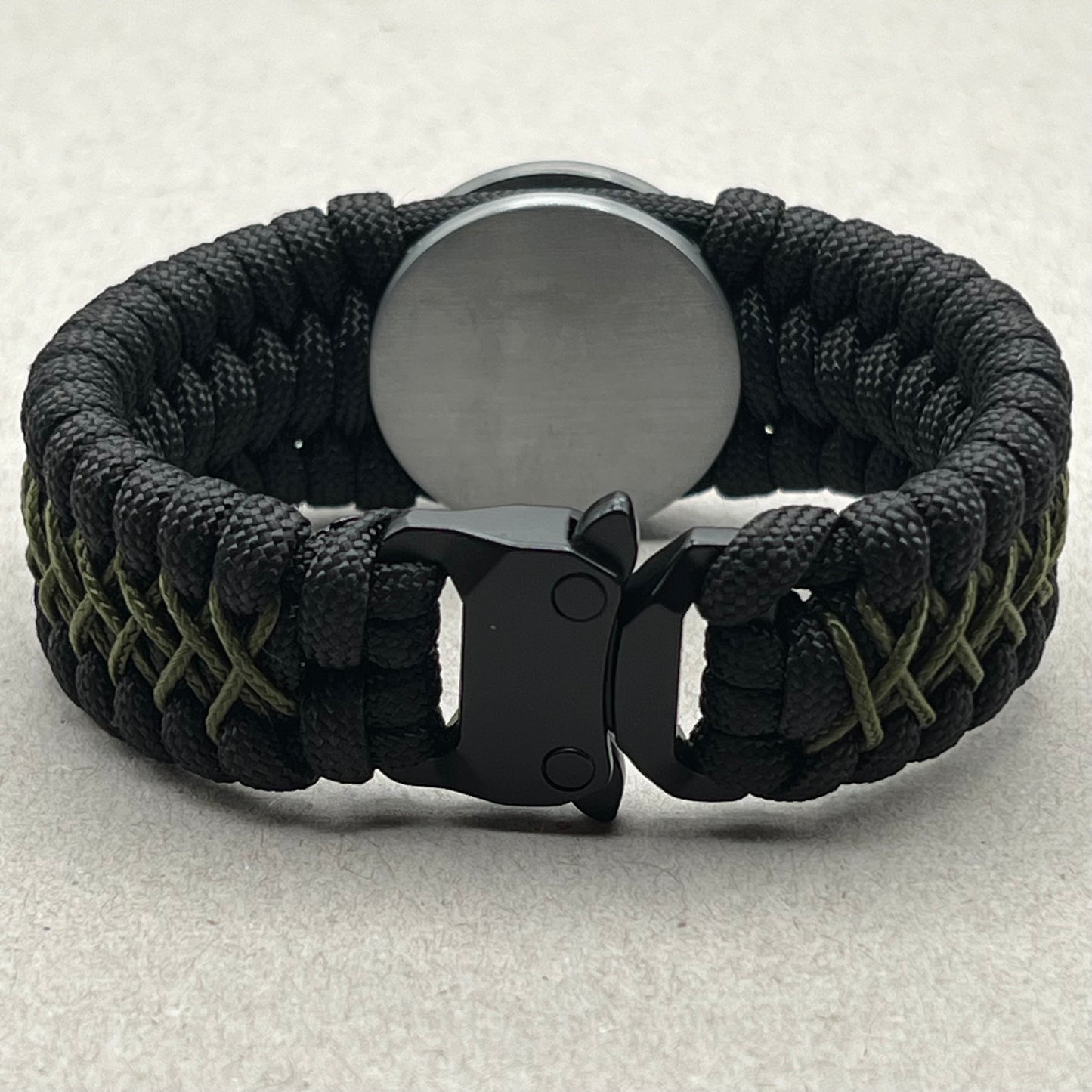 United States Army bracelet-Black & Olive Drab