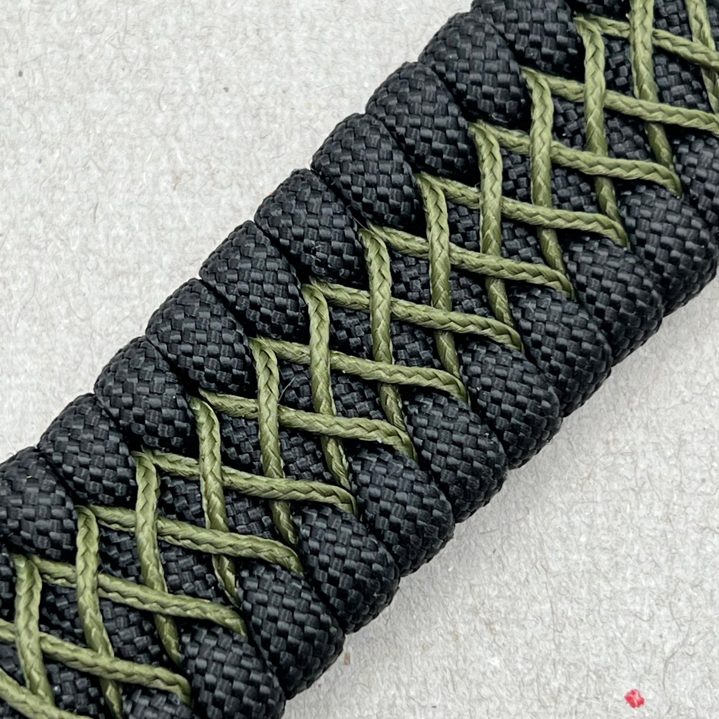 United States Army bracelet-Black & Olive Drab