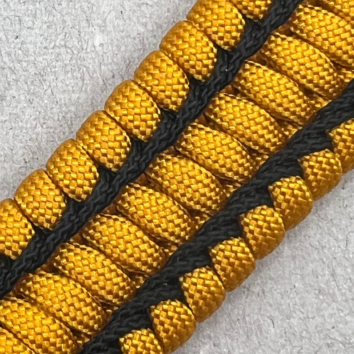 United States Army bracelet-Goldenrod & Black