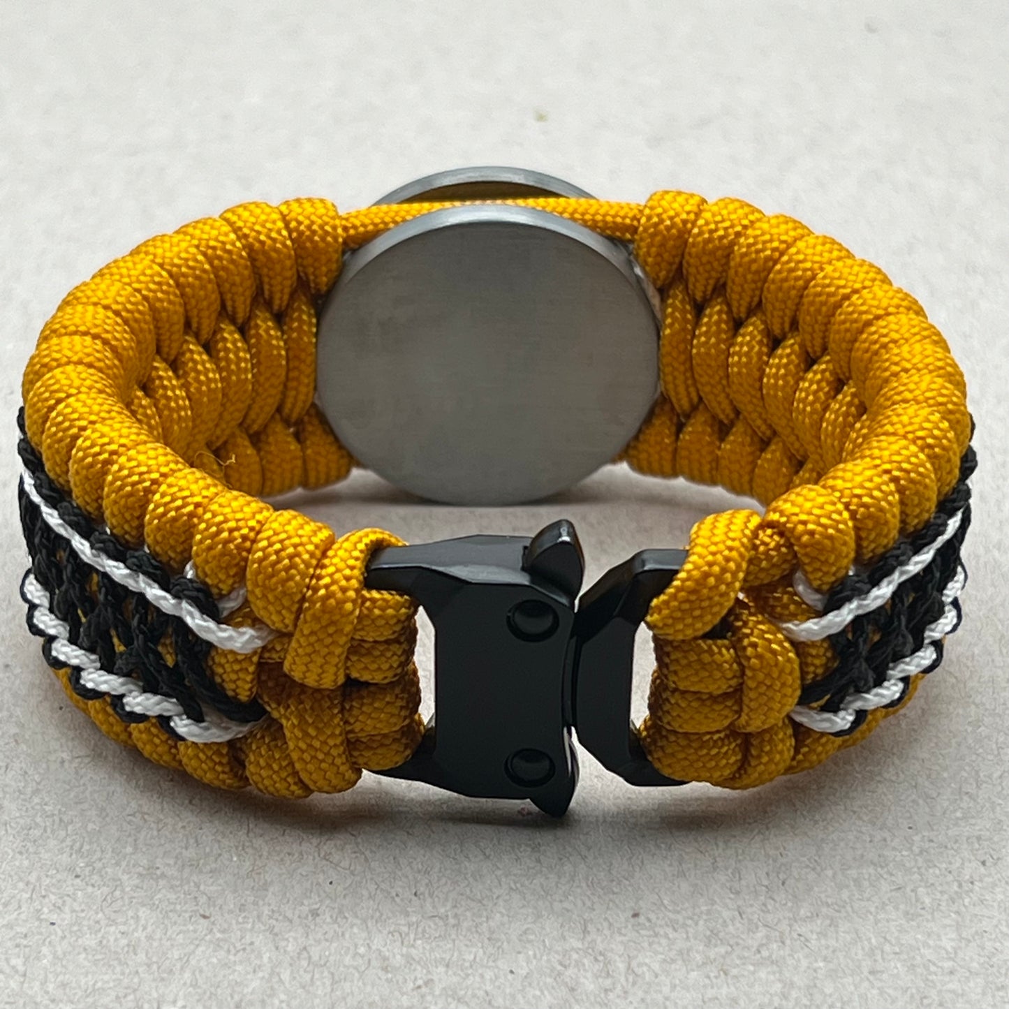 United States Army bracelet-Goldenrod, Black & White