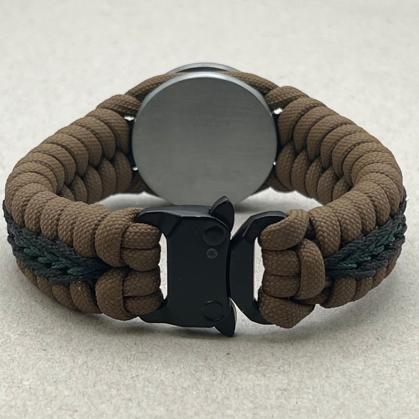 United States Army bracelet-Coyote Brown, Black & Dark Green