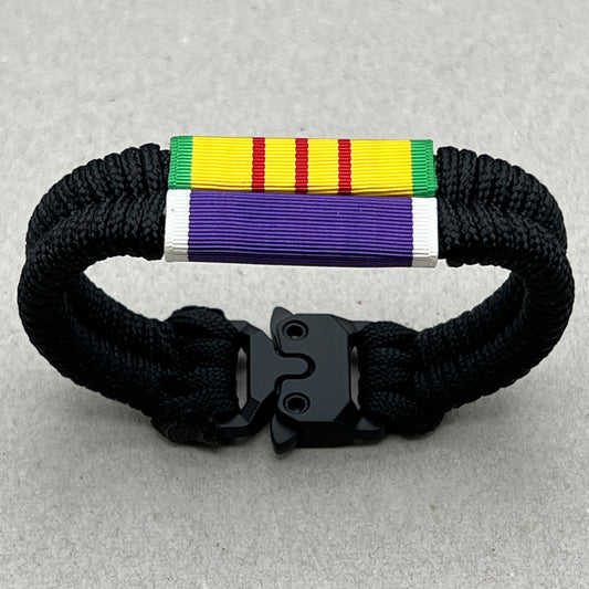 Vietnam Veteran Purple Heart bracelet