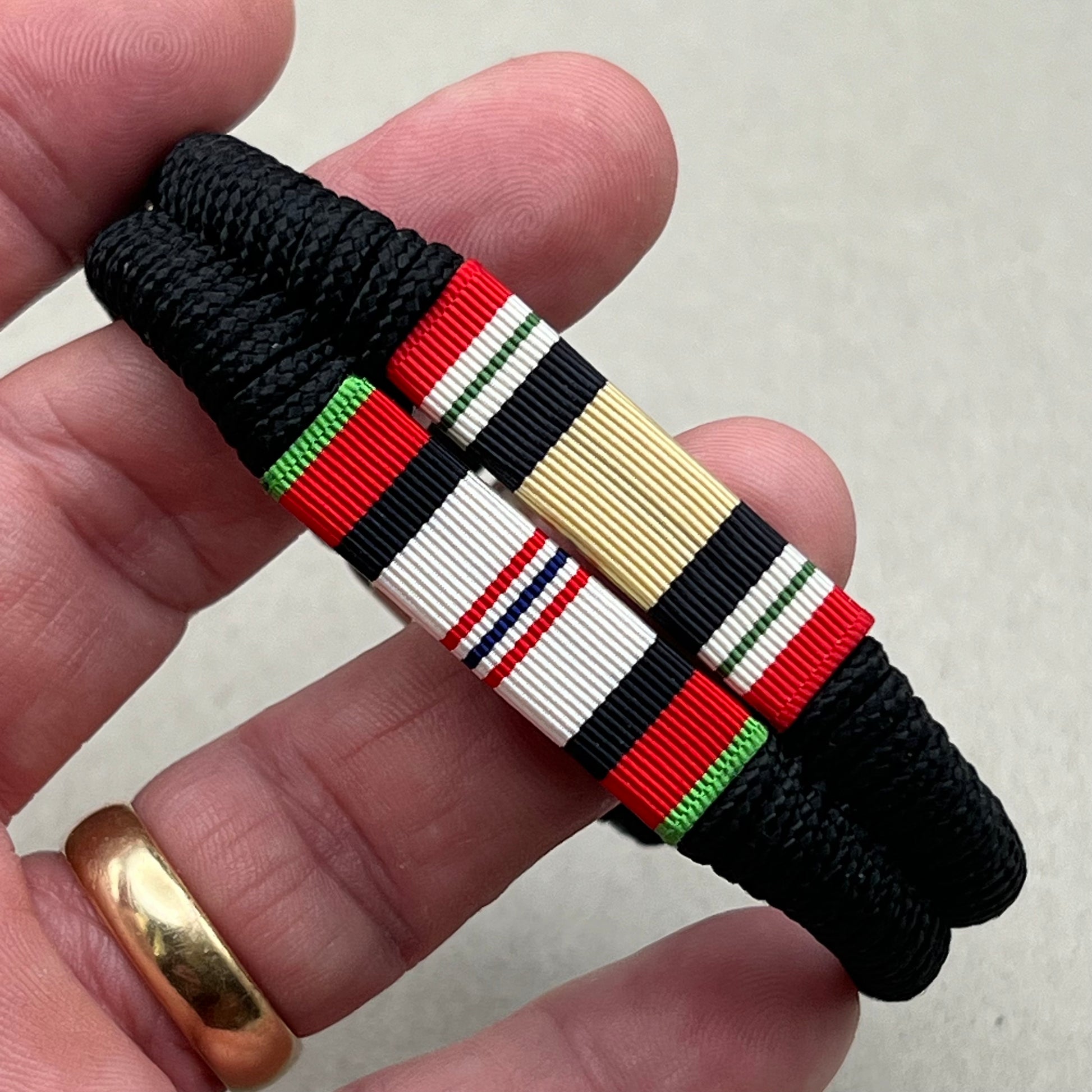 Iraq Afghanistan medals bracelet