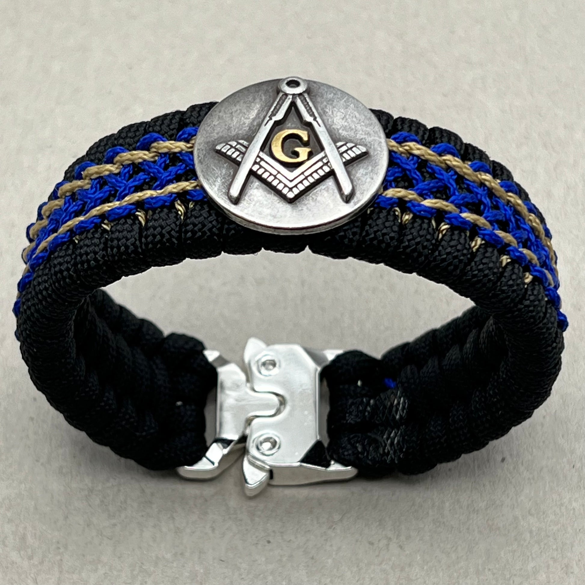 Freemason Square and Compass bracelet