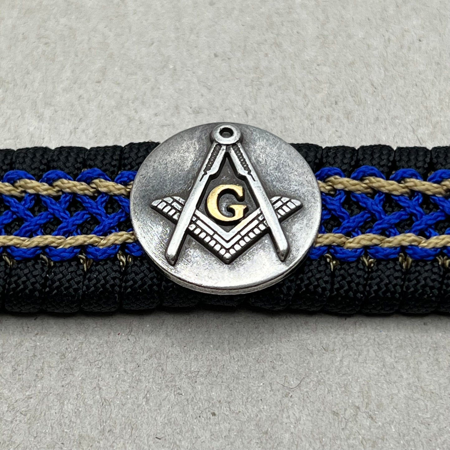 Freemason Square and Compass bracelet