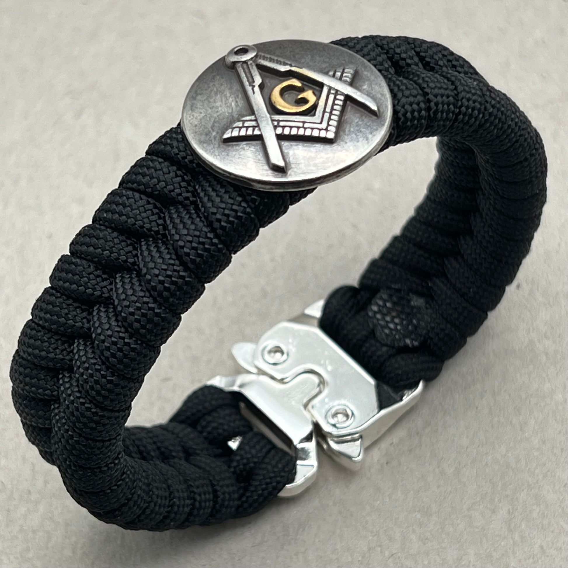 Freemason Square & Compass bracelet