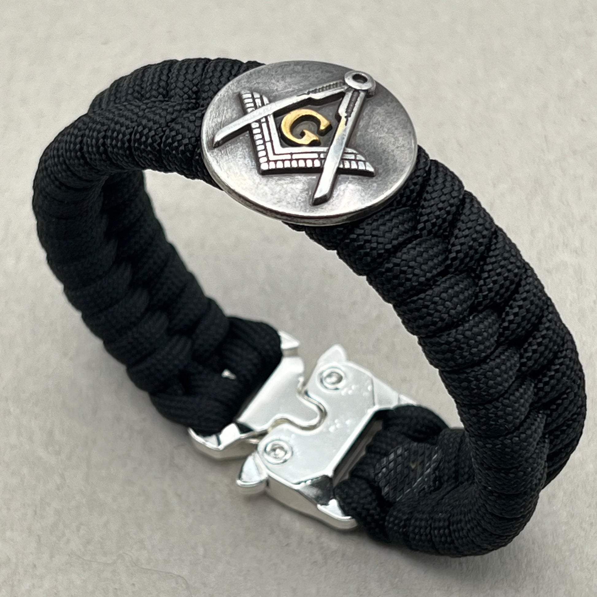 Freemason Square & Compass bracelet