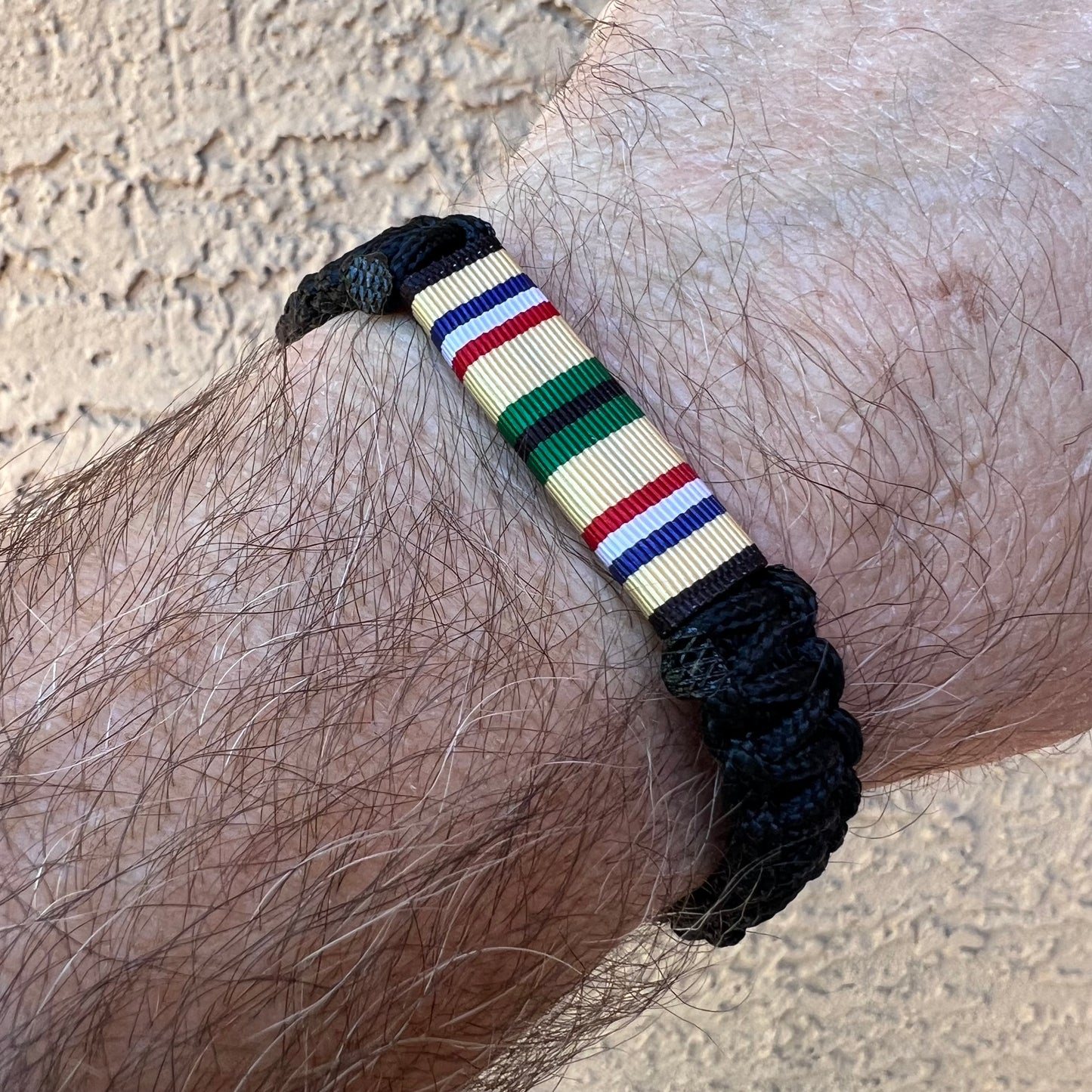 Desert Storm veteran bracelet