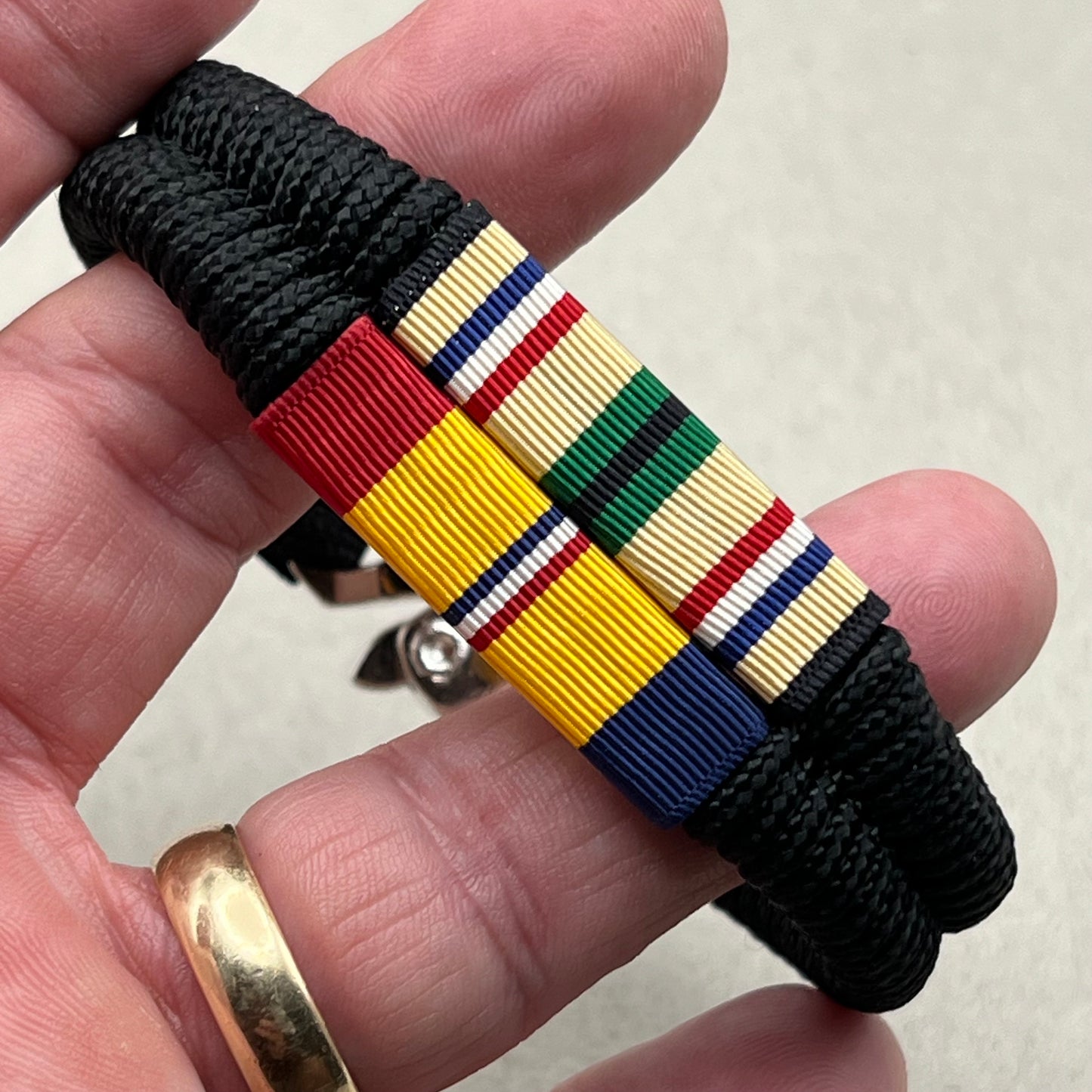 Desert Storm Combat Action ribbons bracelet