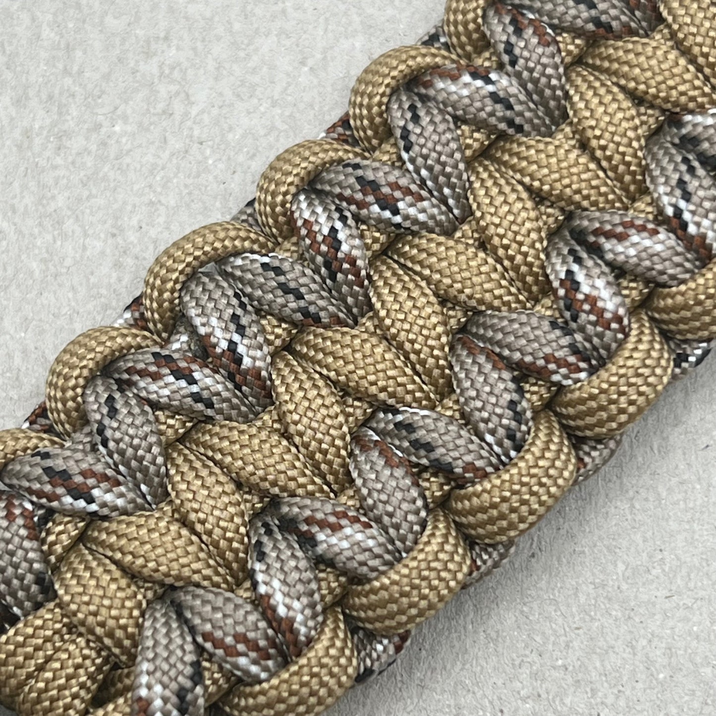 US Navy Seabees bracelet-Tan & Camo