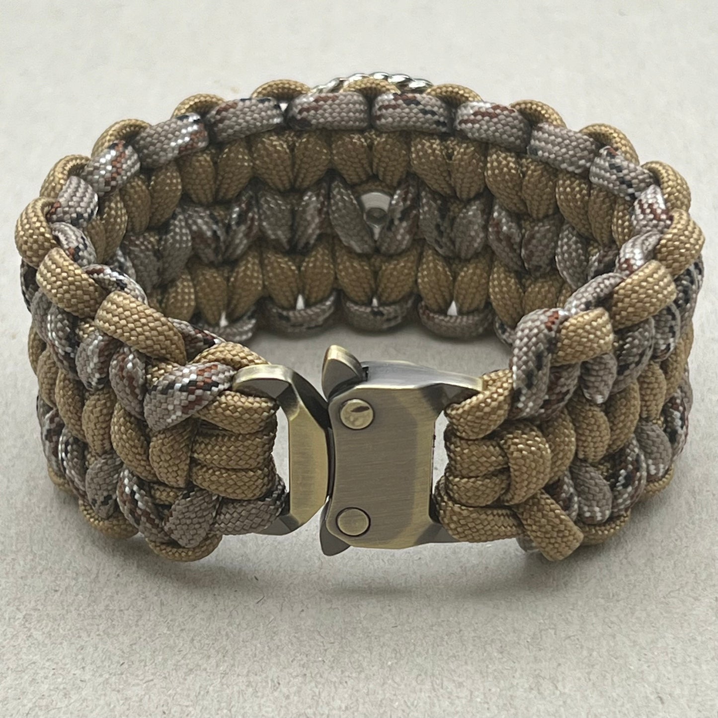 US Navy Seabees bracelet-Tan & Camo