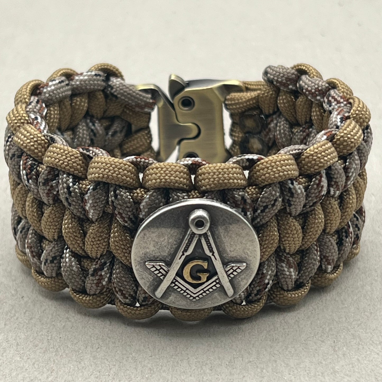 Freemason Square and Compass bracelet