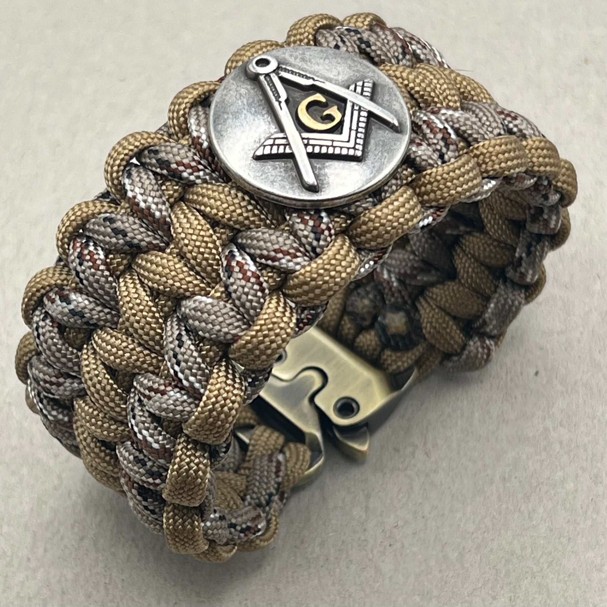 Freemason Square and Compass bracelet