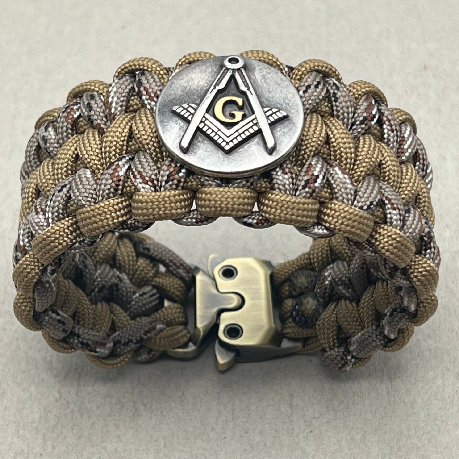 Freemason Square and Compass bracelet