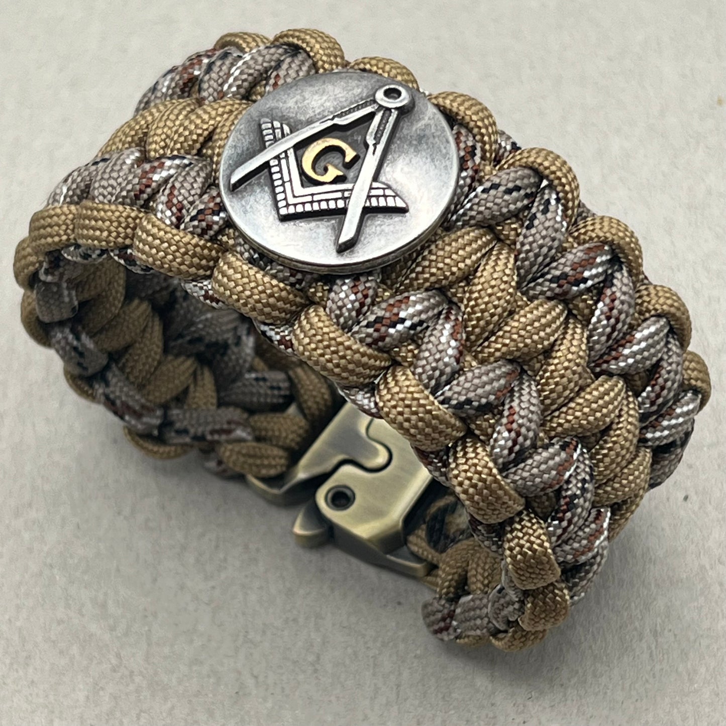 Freemason Square and Compass bracelet