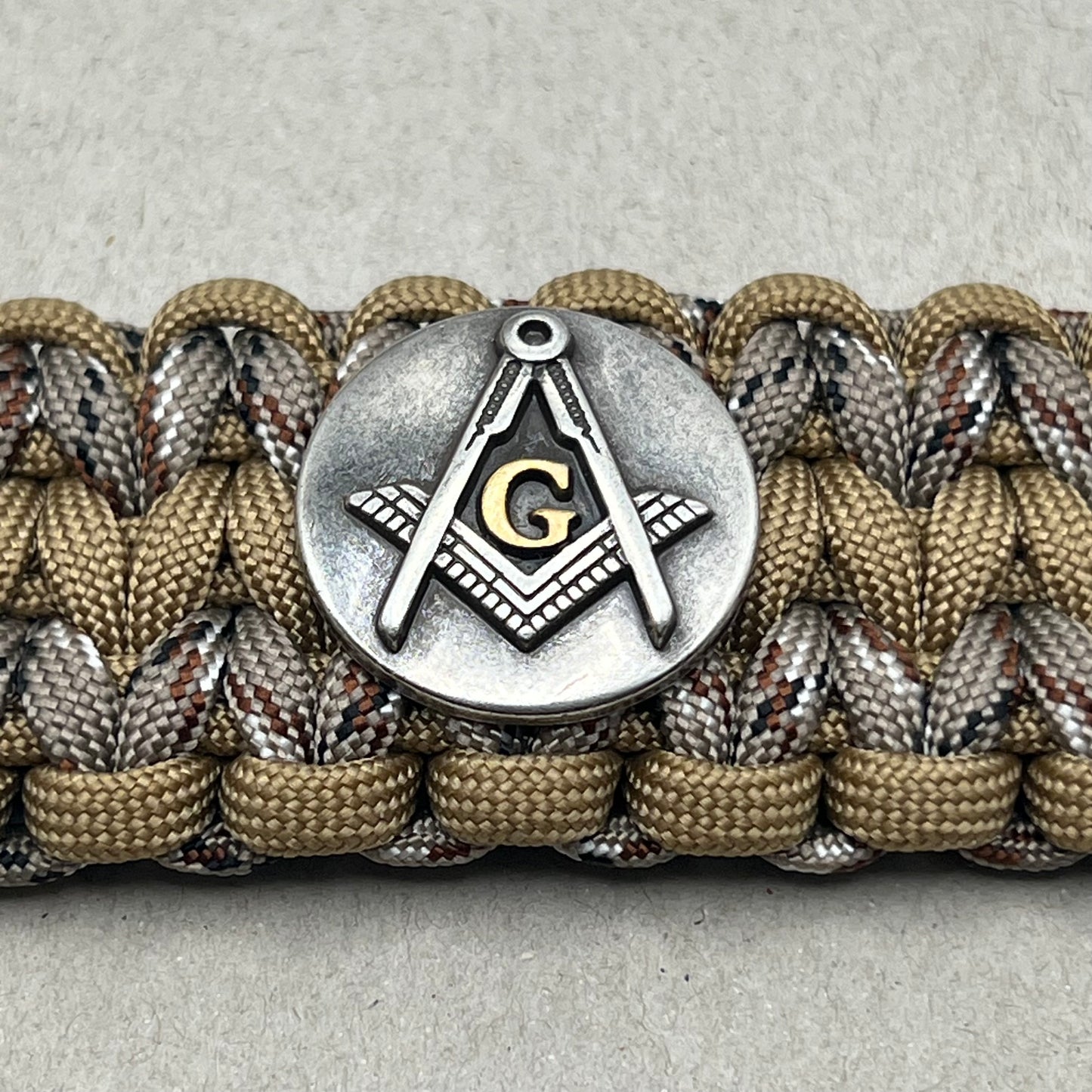 Freemason Square and Compass bracelet