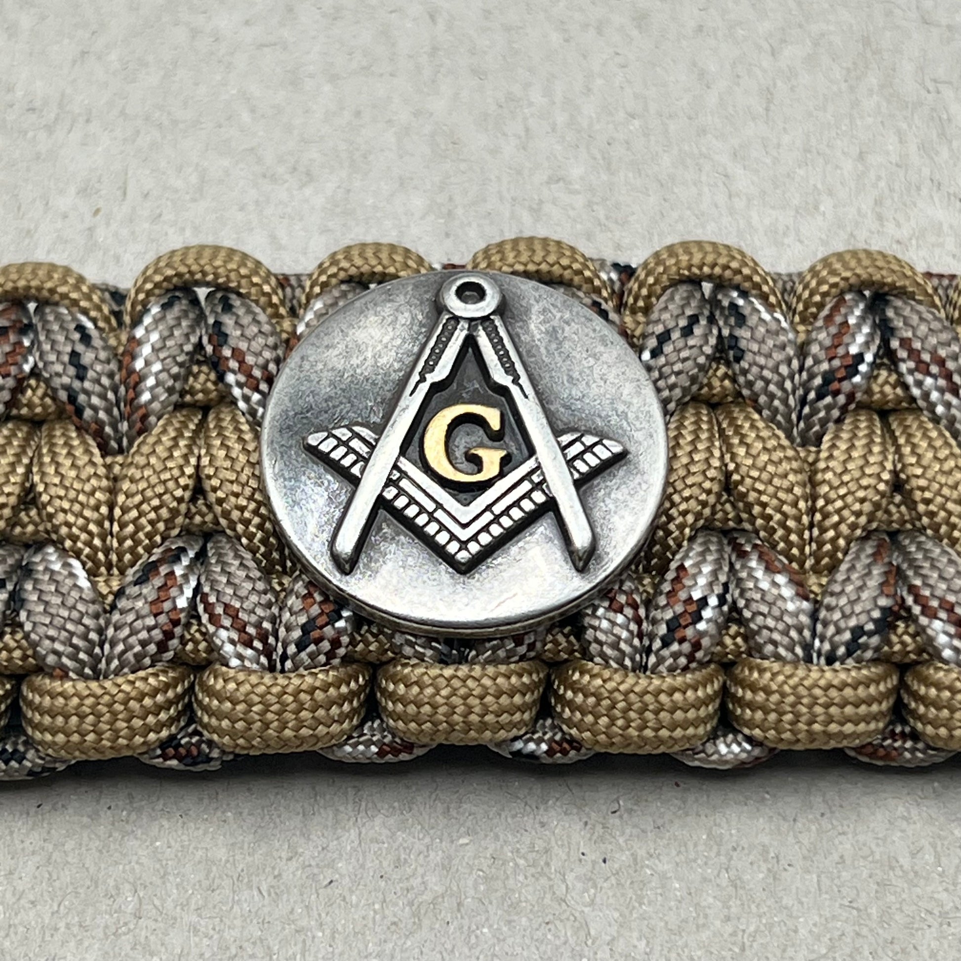 Freemason Square and Compass bracelet