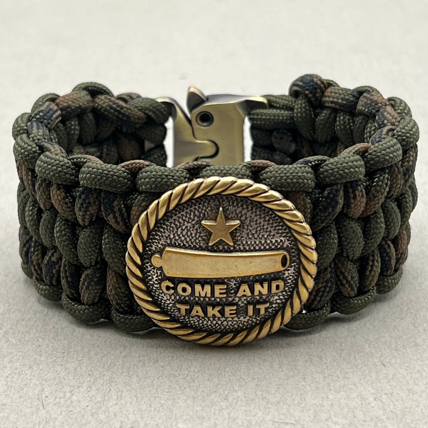 Come And Take It bracelet | Olive Drab & Camo