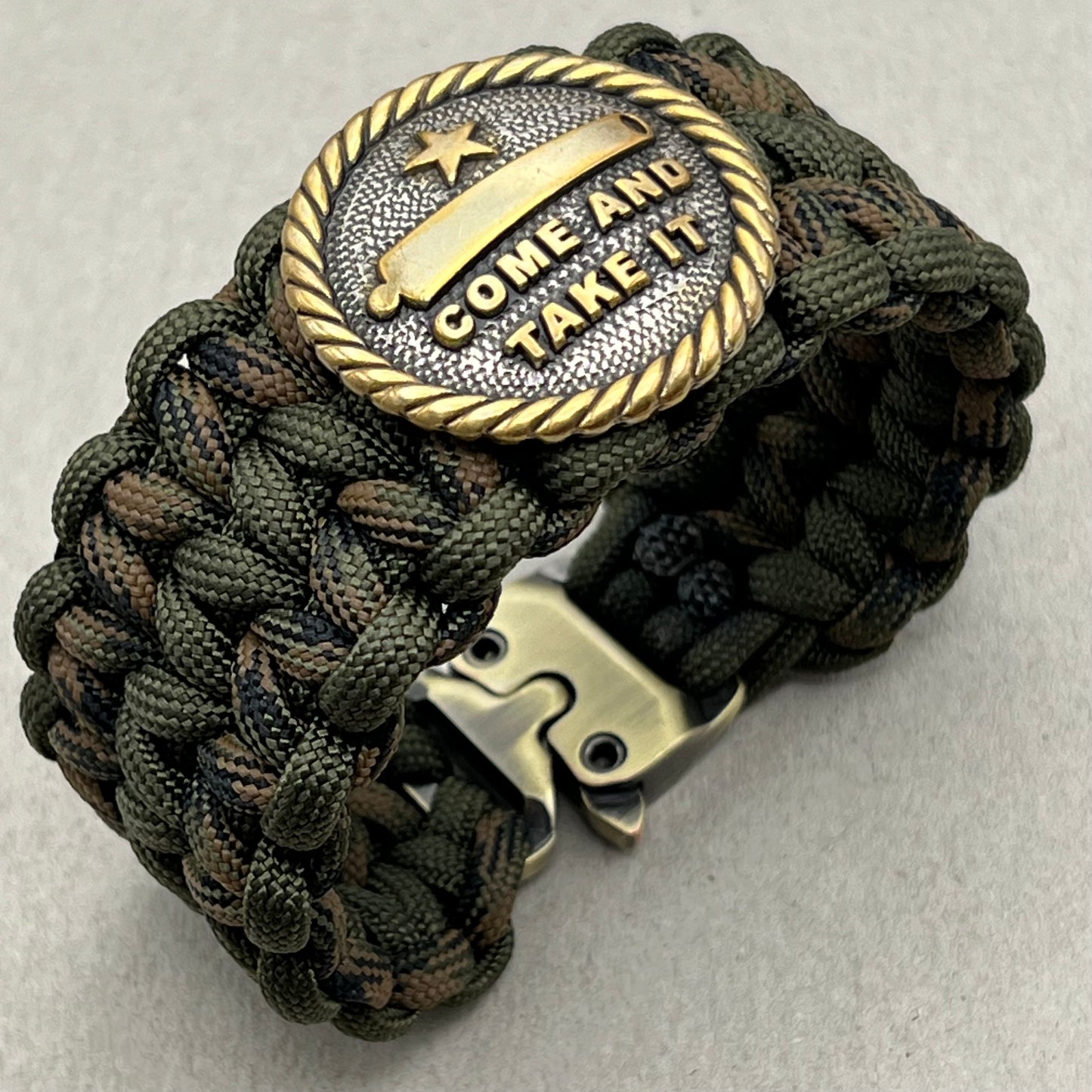 Come And Take It bracelet | Olive Drab & Camo