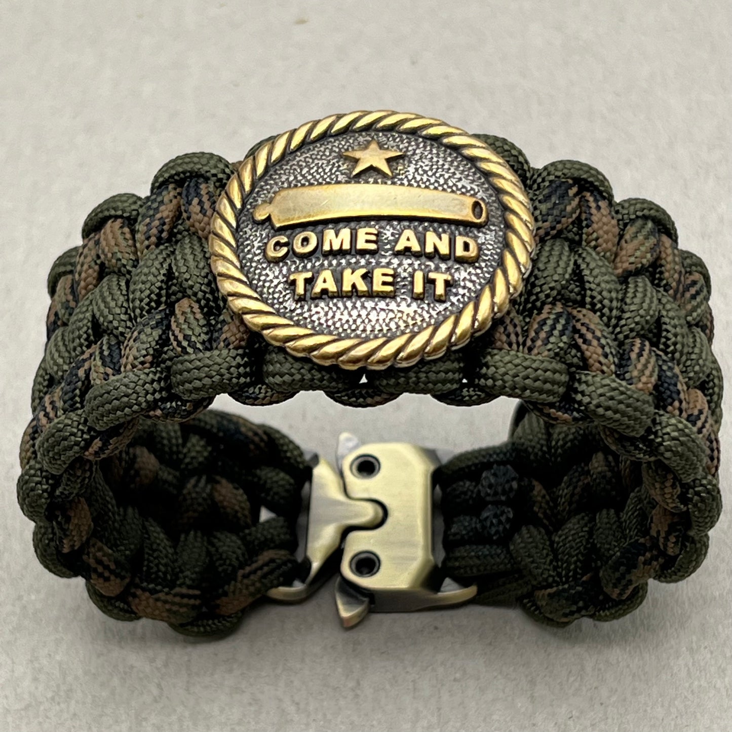 Come And Take It bracelet | Olive Drab & Camo