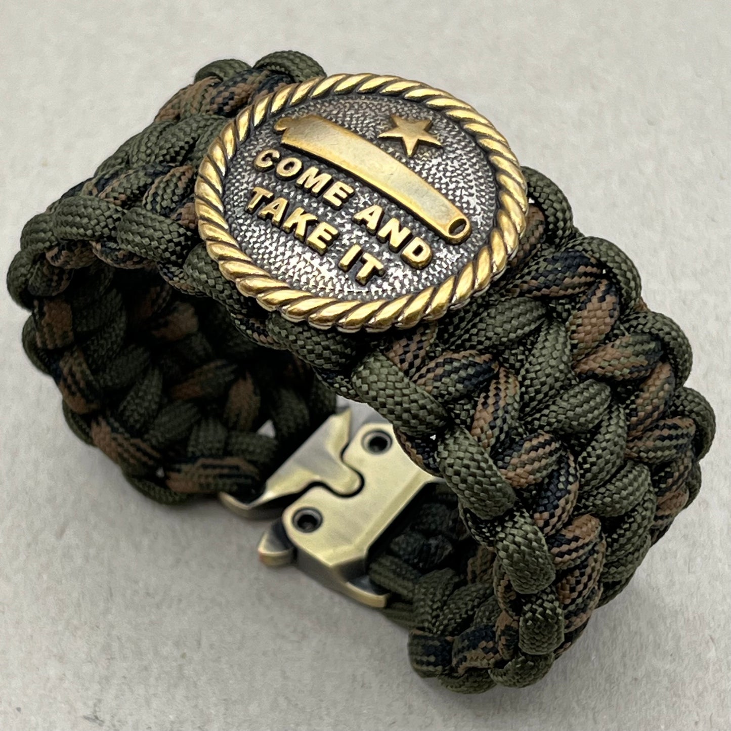 Come And Take It bracelet | Olive Drab & Camo