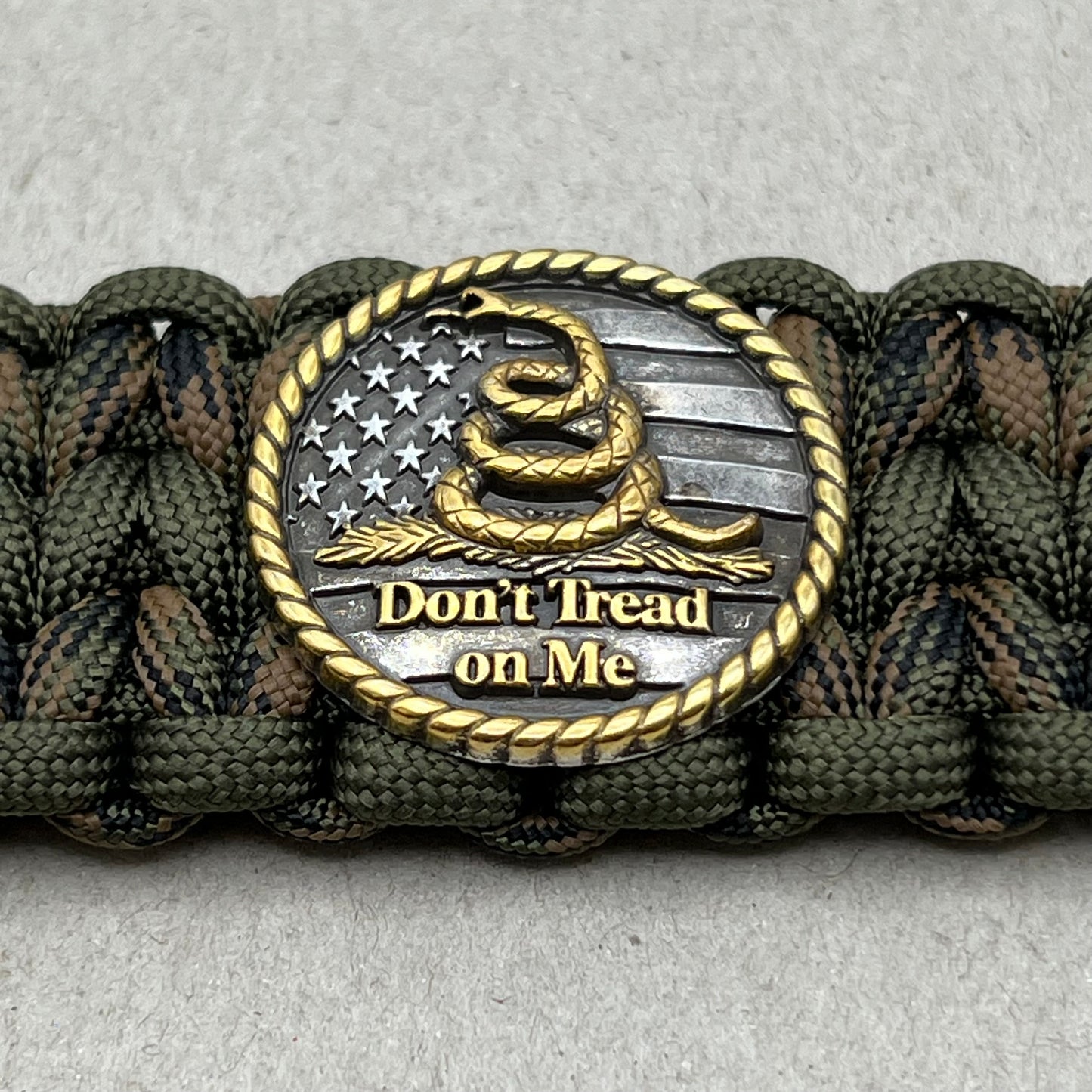 Don't Tread On Me bracelet | Olive Drab & Camo