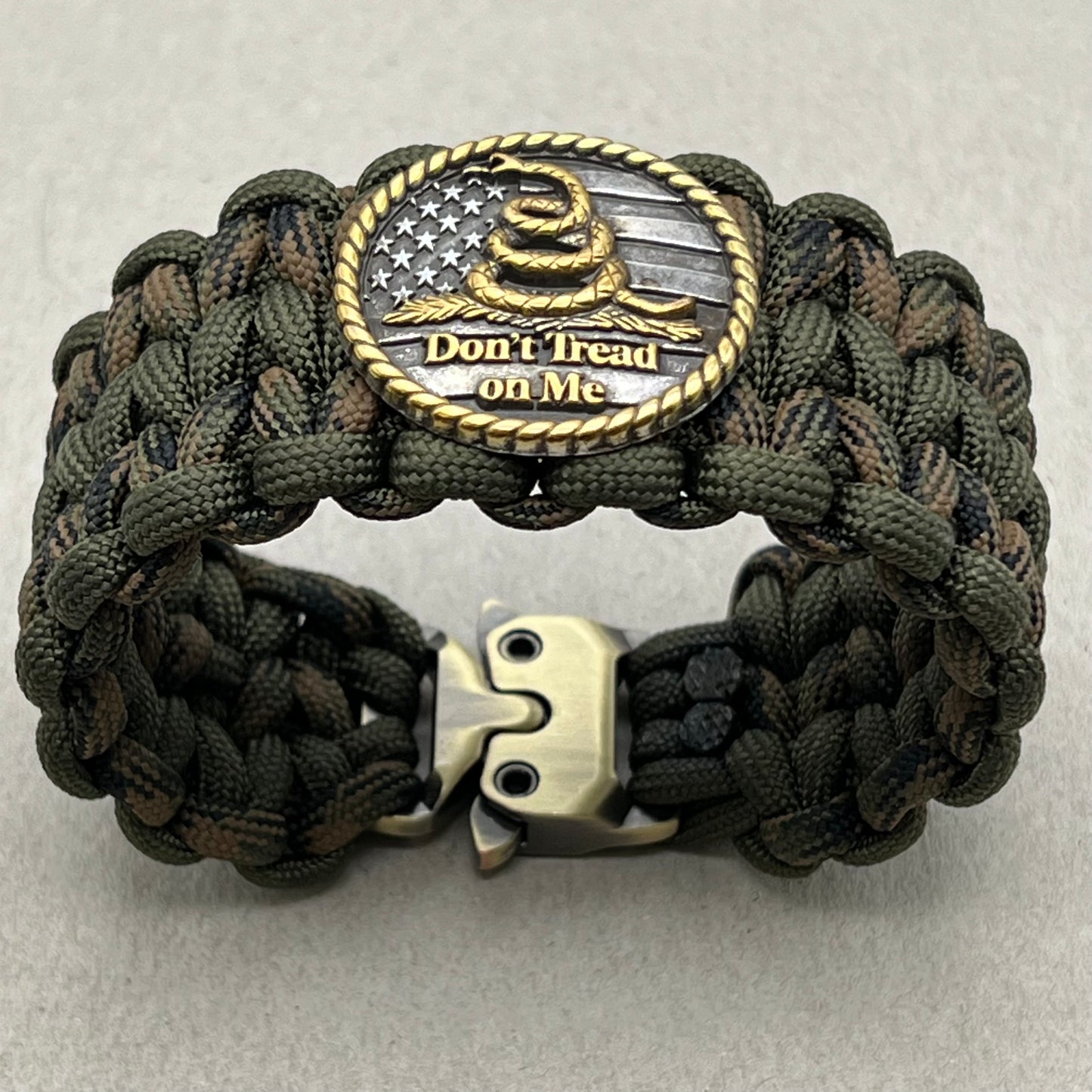 Don't Tread On Me bracelet | Olive Drab & Camo