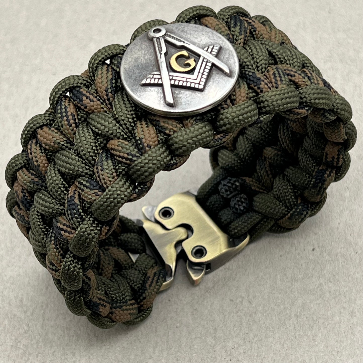 Freemason Square and Compass bracelet