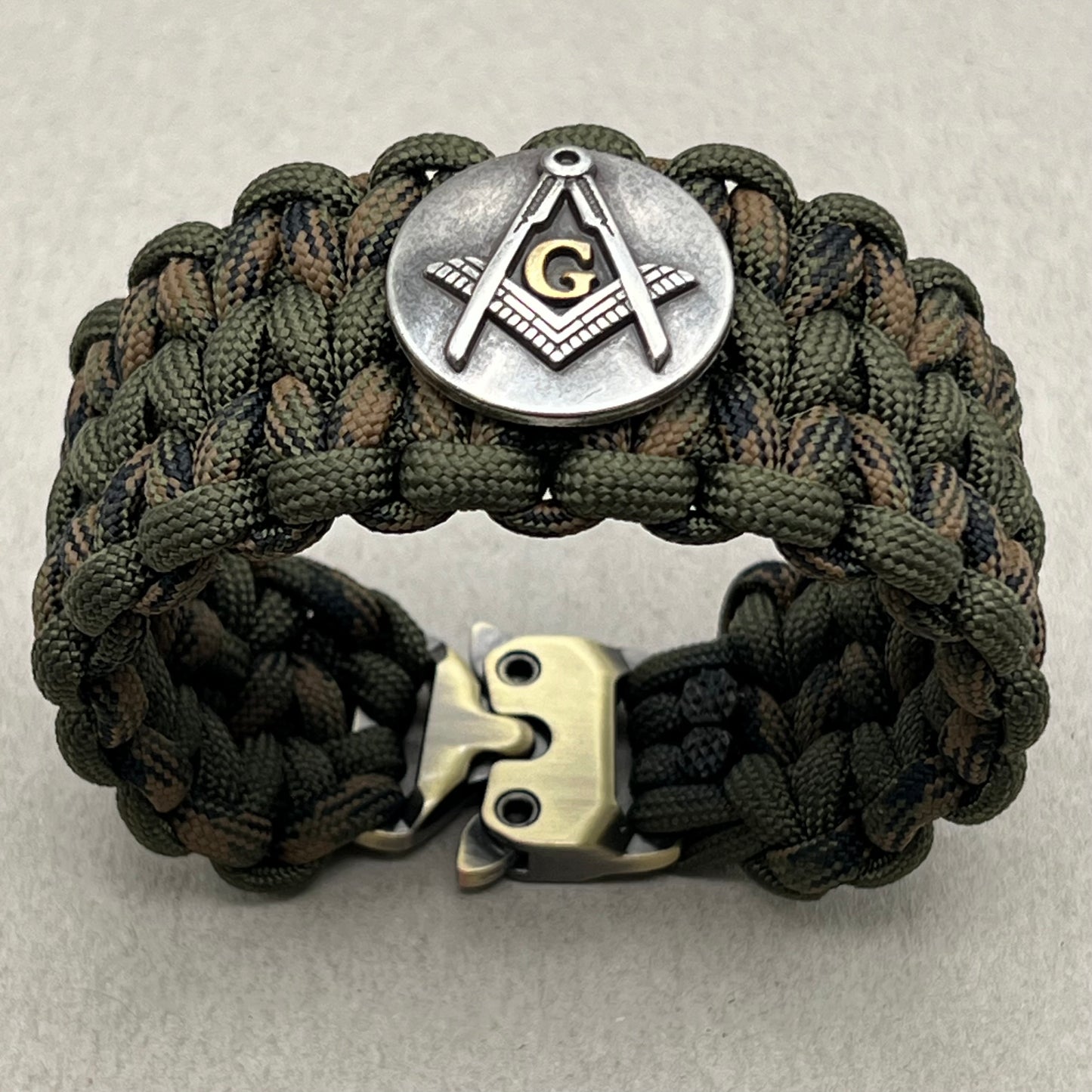 Freemason Square and Compass bracelet