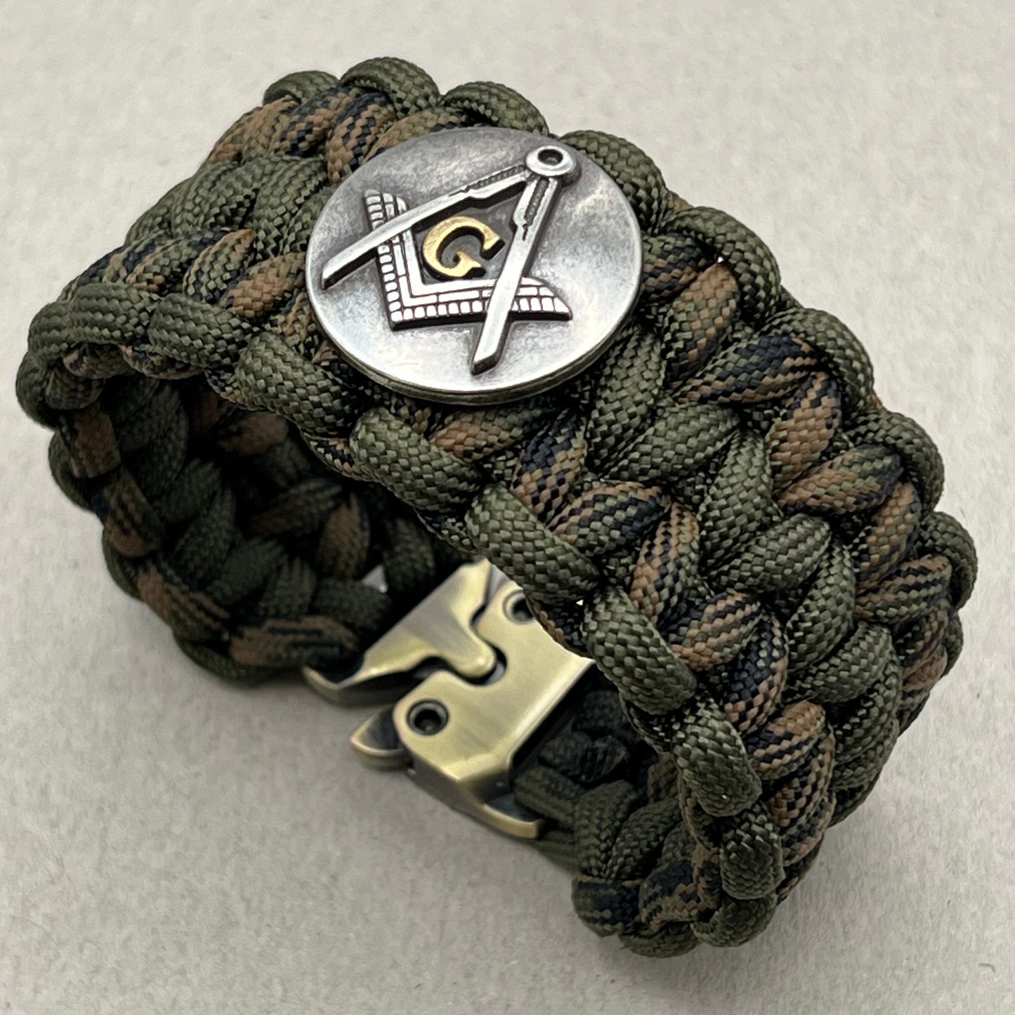 Freemason Square and Compass bracelet