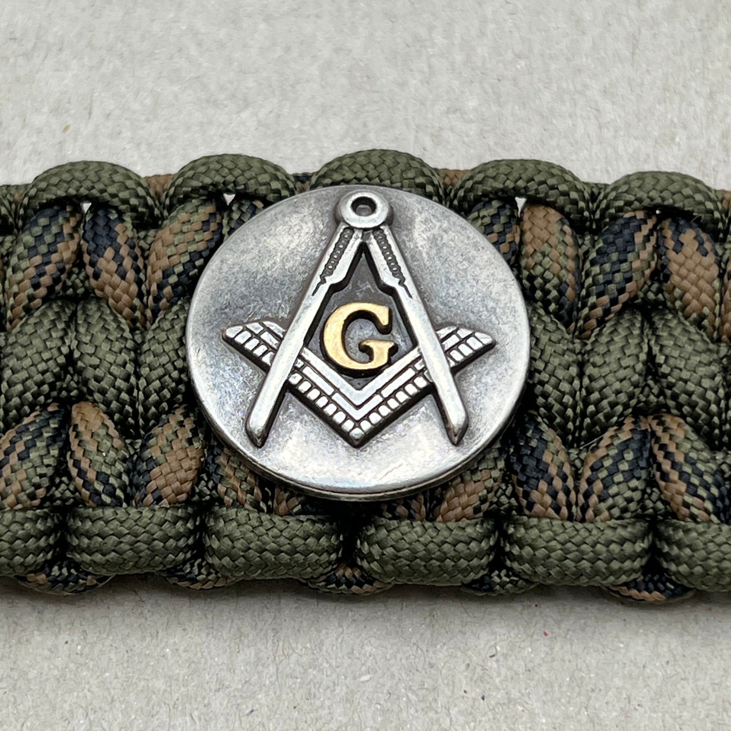 Freemason Square and Compass bracelet