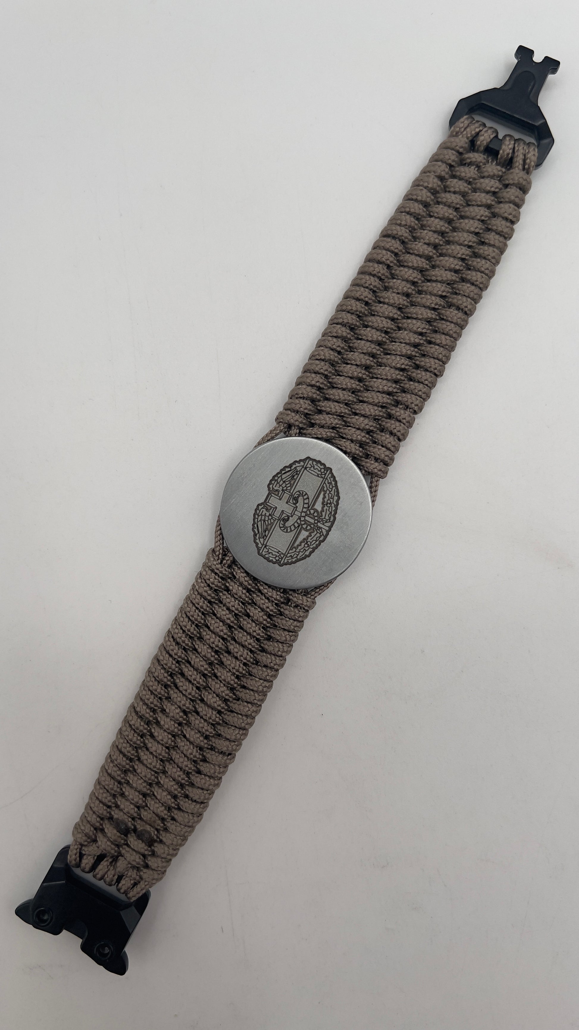 Tan US Army Combat Medic badge bracelet